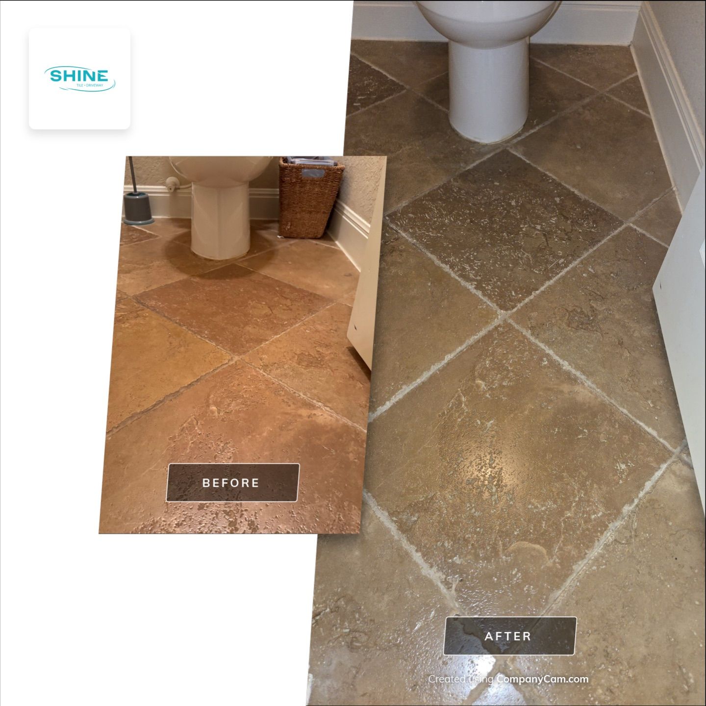 Project in Boerne by SHINE Tile and Grout Cleaning