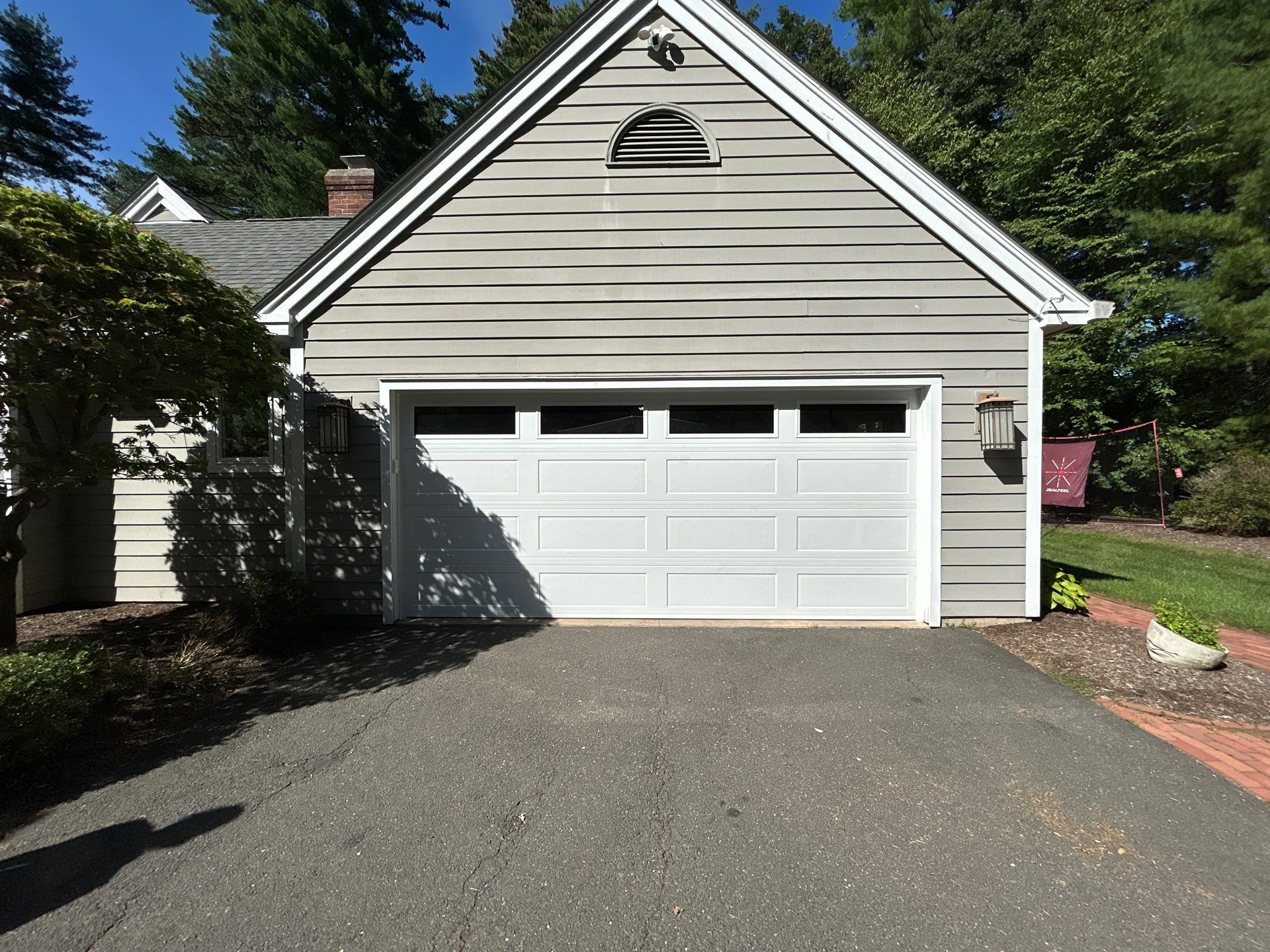Stunning Garage Door Transformation with Amarr Olympus by DiGiorgi Roofing and Siding Inc