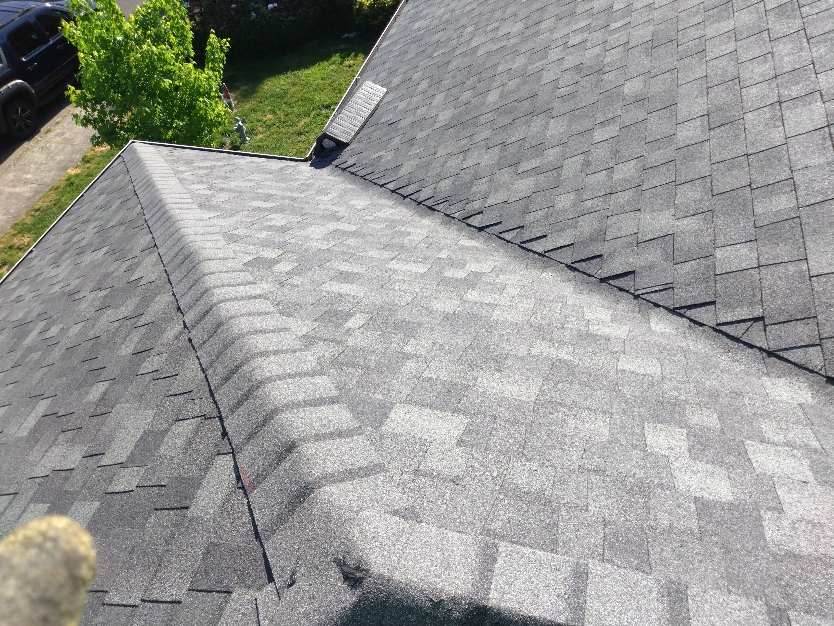 Residential Roofing Installation using Owens Corning Duration Shingles in Estate Gray. by BEST Roofing & Waterproofing