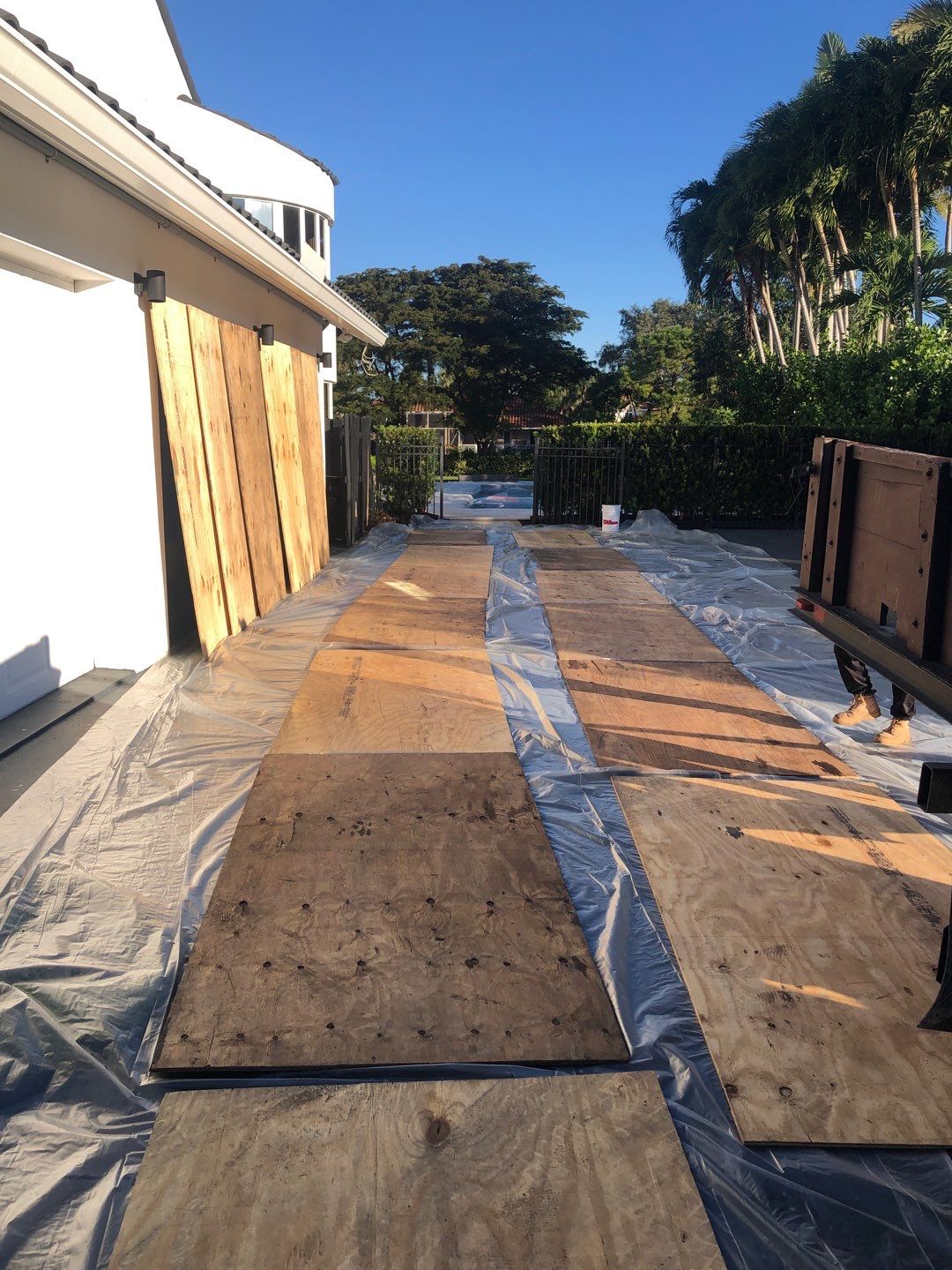 Residential Roofing Installation using 1" Nail strip metal roof by BLUES BROTHERS ROOFING