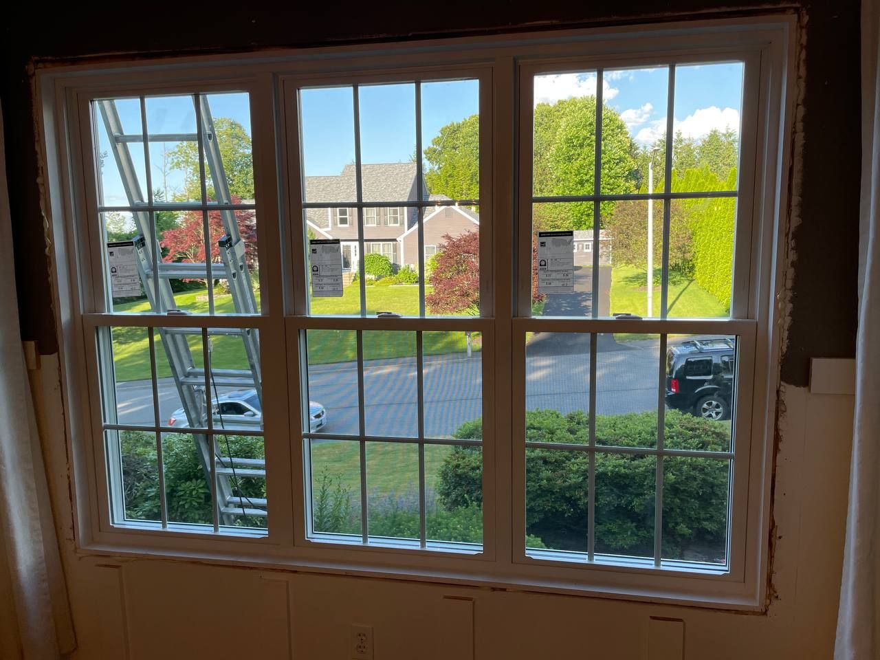 Window Installation using Harvey Windows by UBrothers Construction