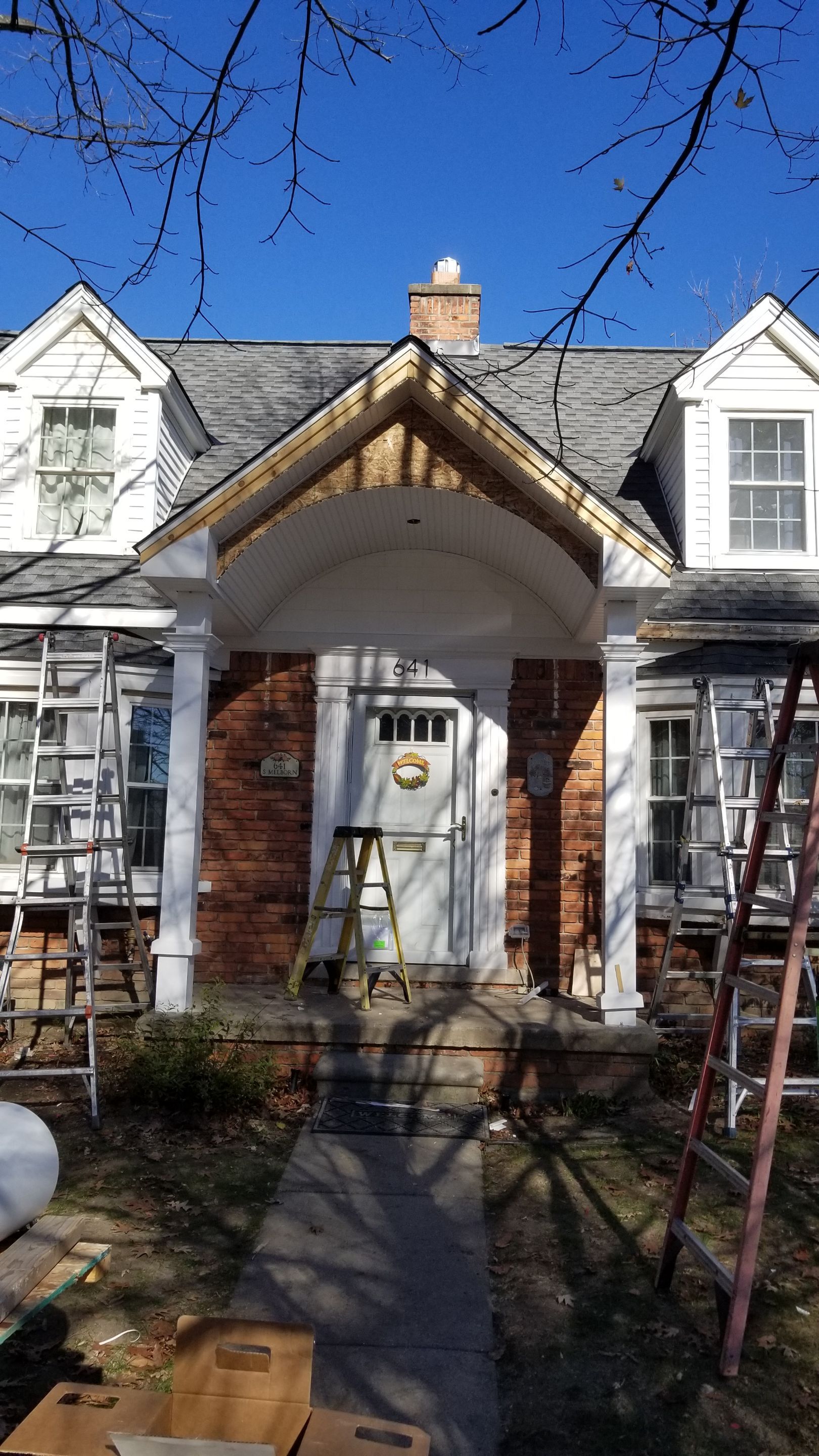 Porch Overhang Dearborn, MI by Northwest Construction 