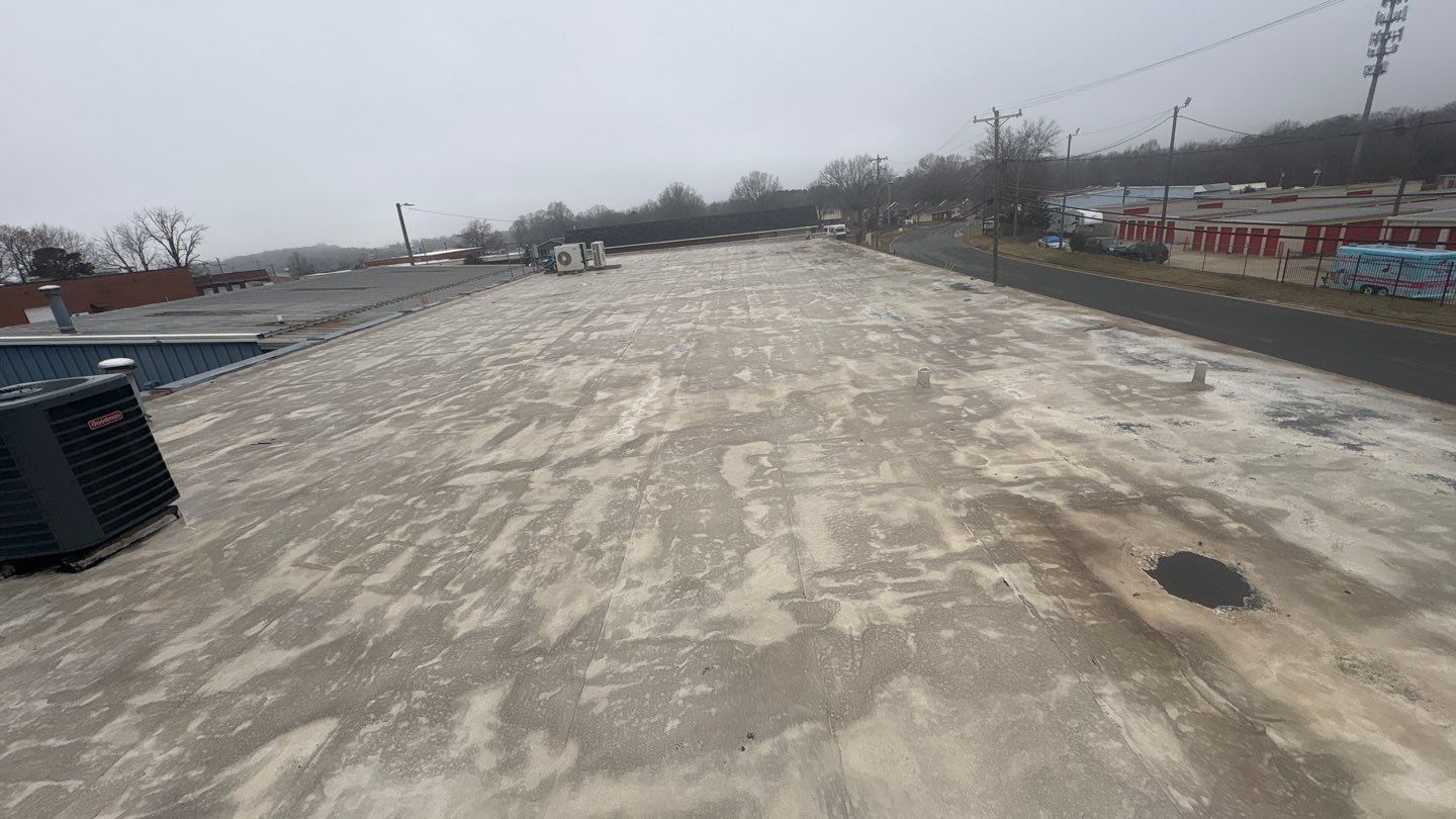 Silicone Roof Coatin by Just In Time Roofing and Restoration
