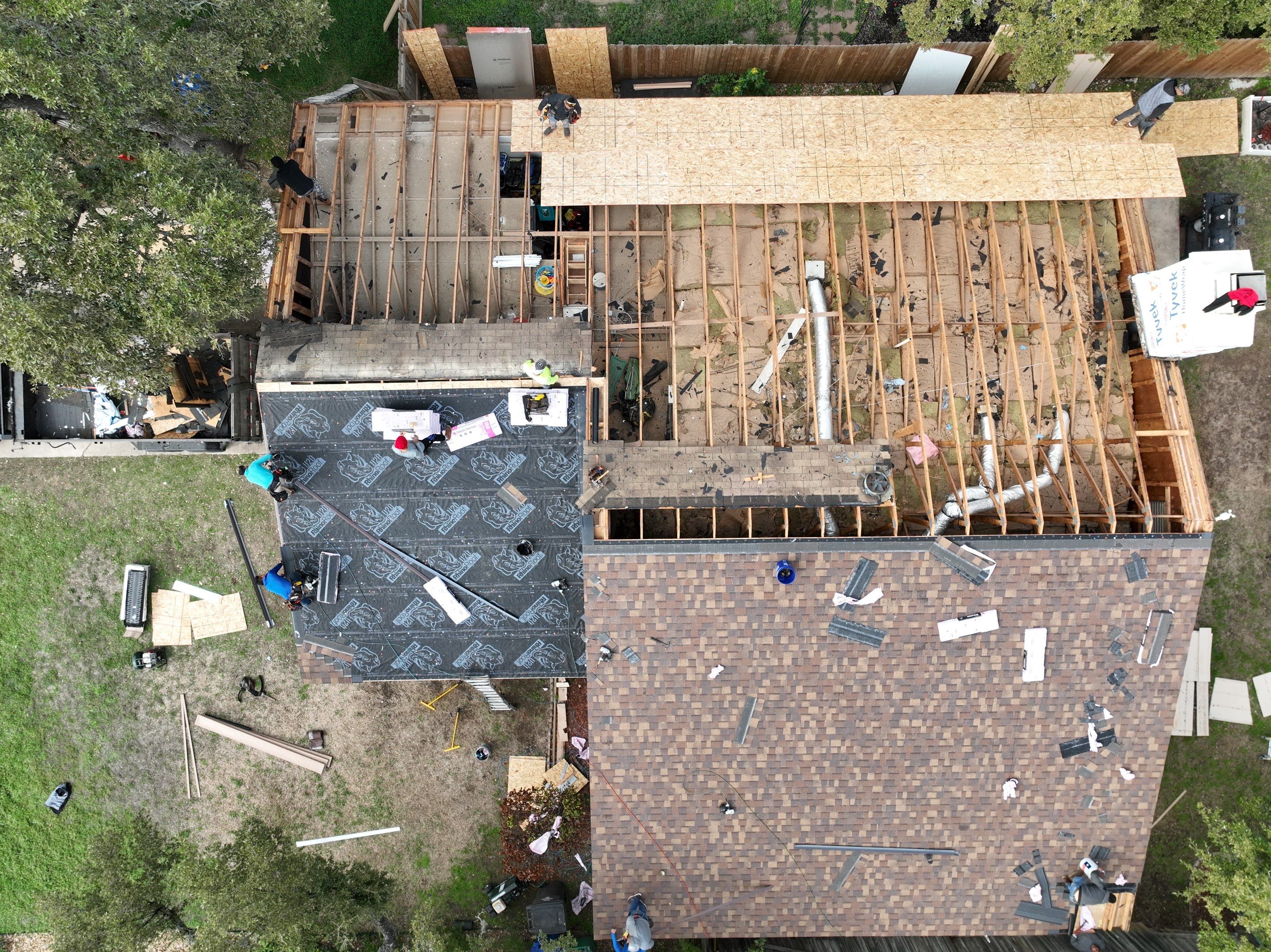 Residential Roof Replacement using Owens Corning Duration Designer 30 Year Laminate Shingle  by Premier Roofing and Contracting
