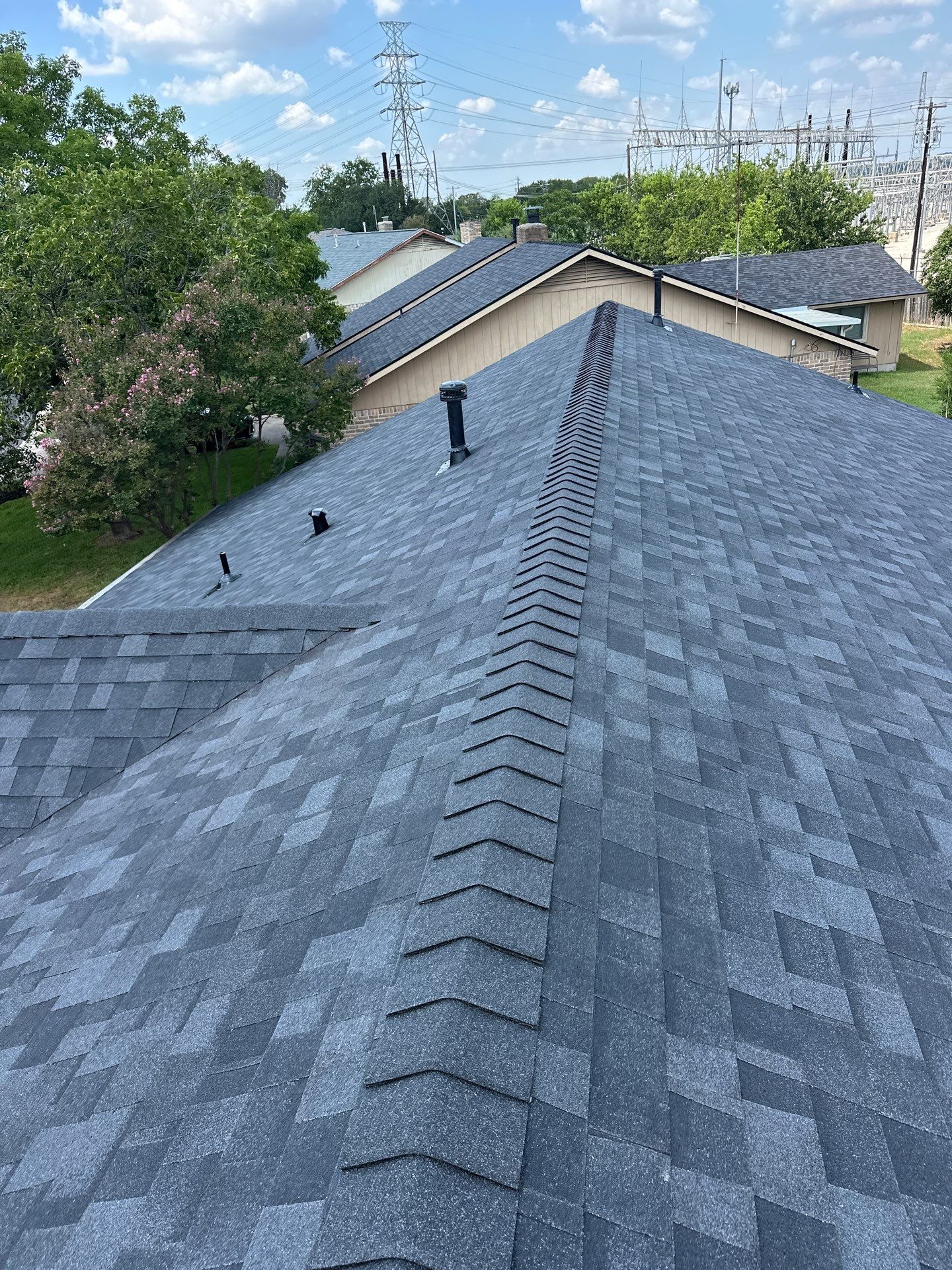 Residential Roofing Installation Owens Corning Tru Definition Onyx Black by DeZign Roofing & Exteriors
