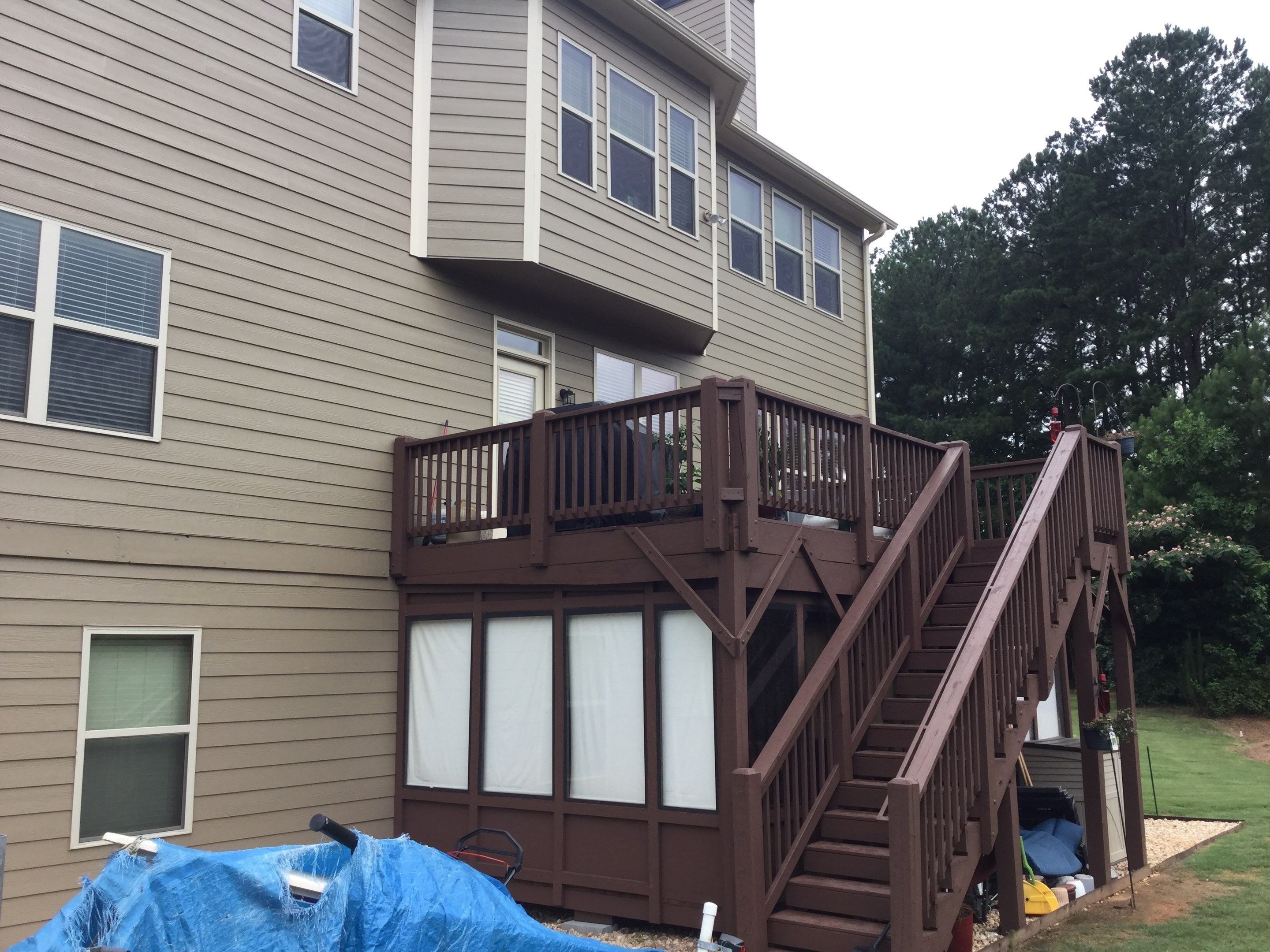 Full Exterior Siding and Trim Painting in Powder Springs by Swift Home Renovations