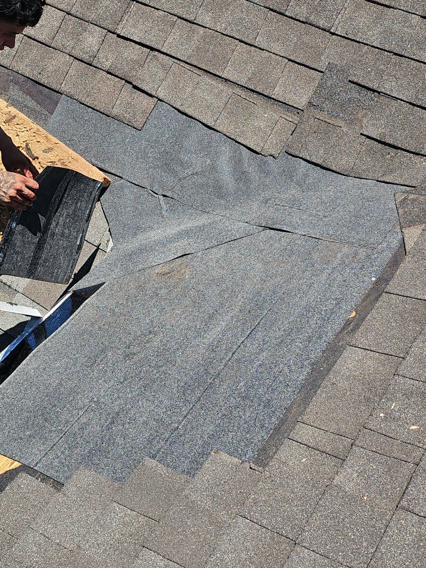 Residential Roofing Repair using Owen's Corning Duration (Lifetime) Shingles by Roof Repair Company