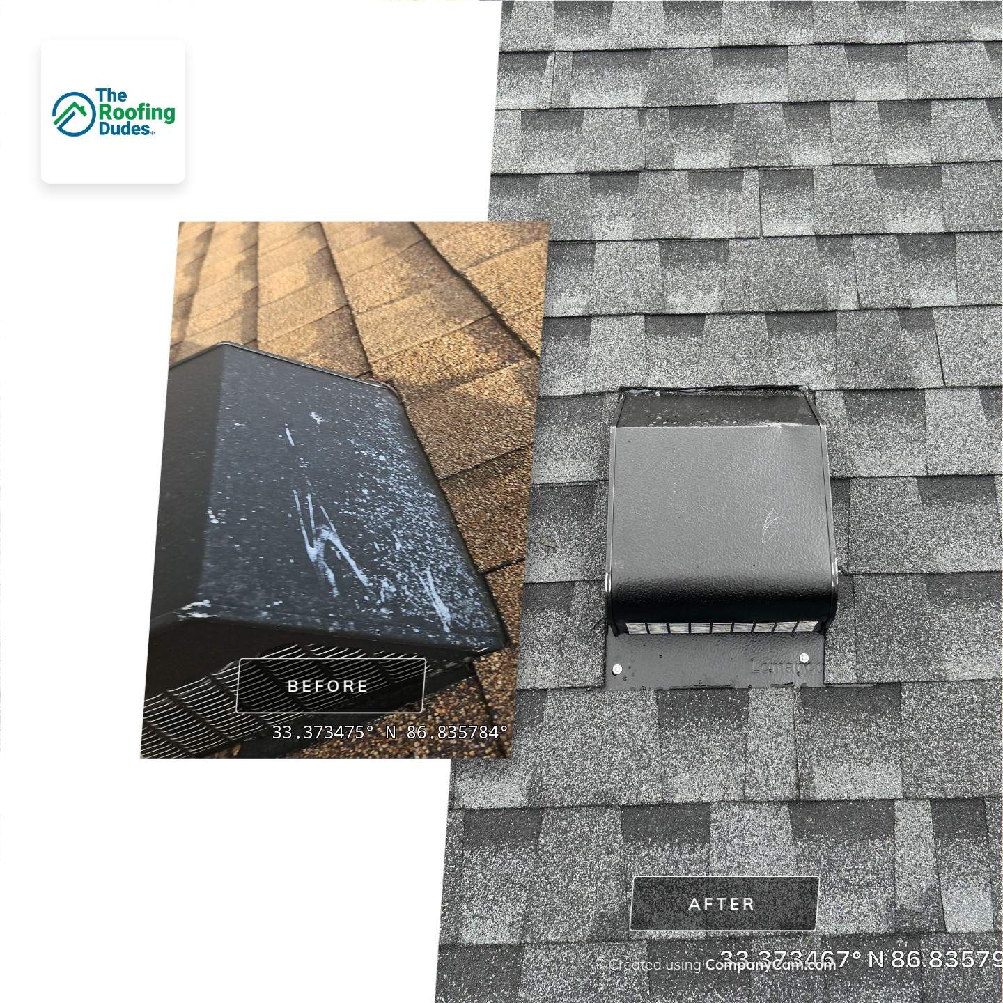 Shingle Replacement in Hoover (Charcoal) by The Roofing Dudes
