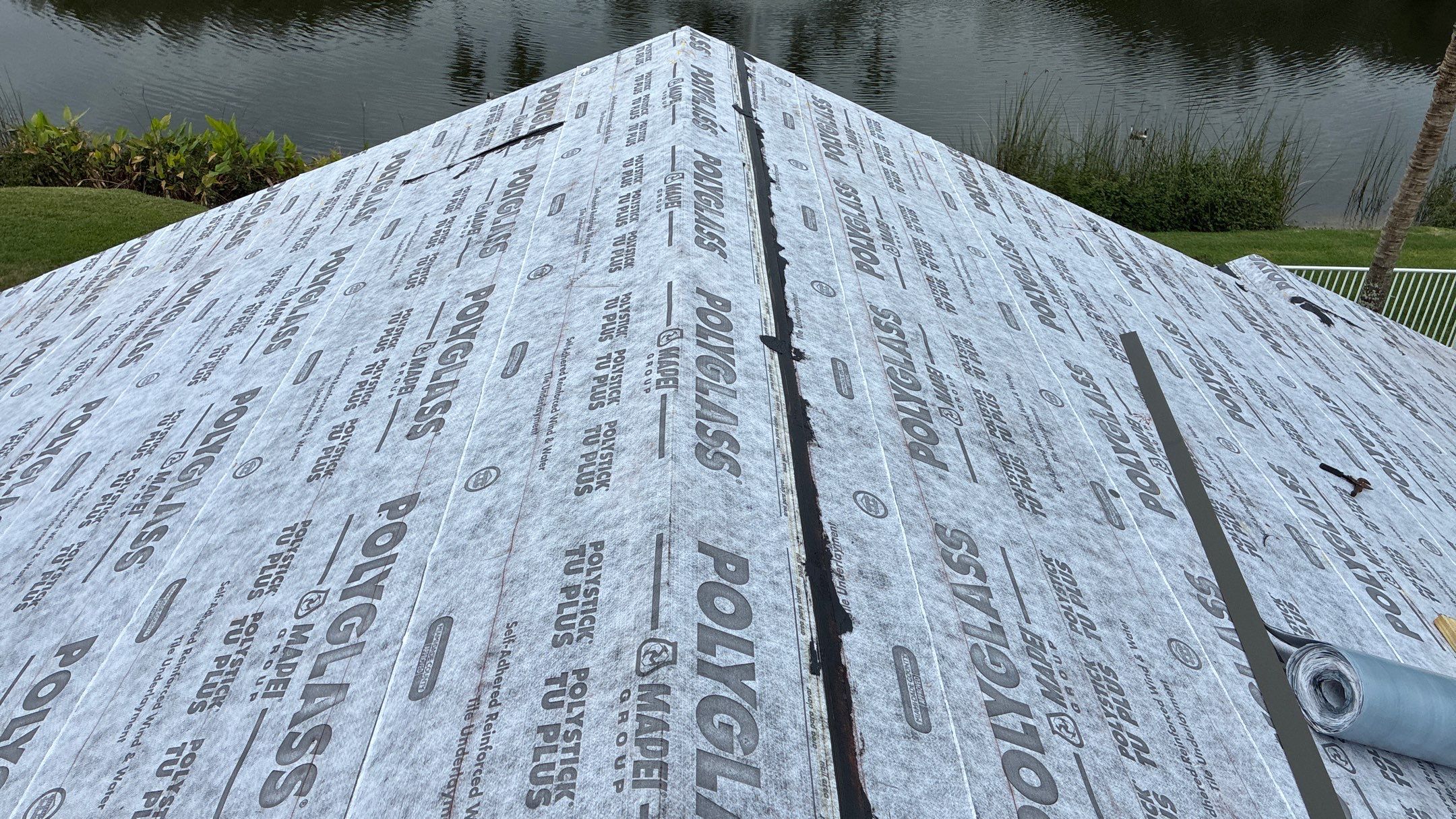 Residential Roofing Installation using Crown by BLUES BROTHERS CONSTRUCTION CORP