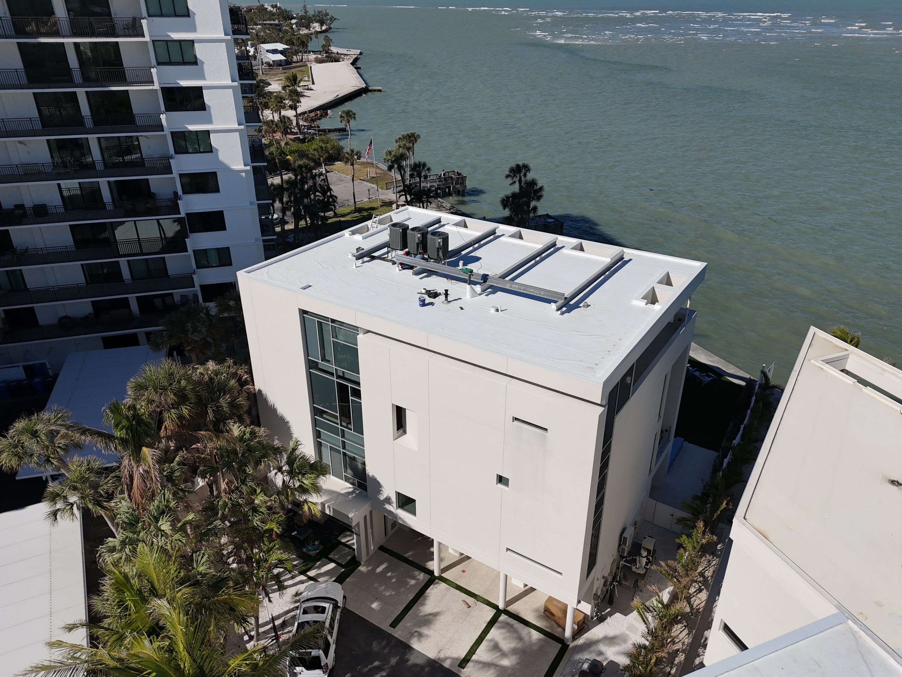 GAF EverGuard® TPO Roof Replacement – Siesta Key, FL by Steadfast Roofing 