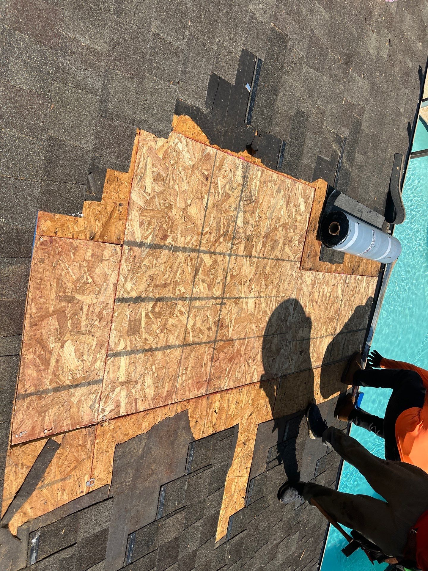 Residential Roofing Repair using Owen's Corning Duration (Lifetime) Shingles by Roof Repair Company