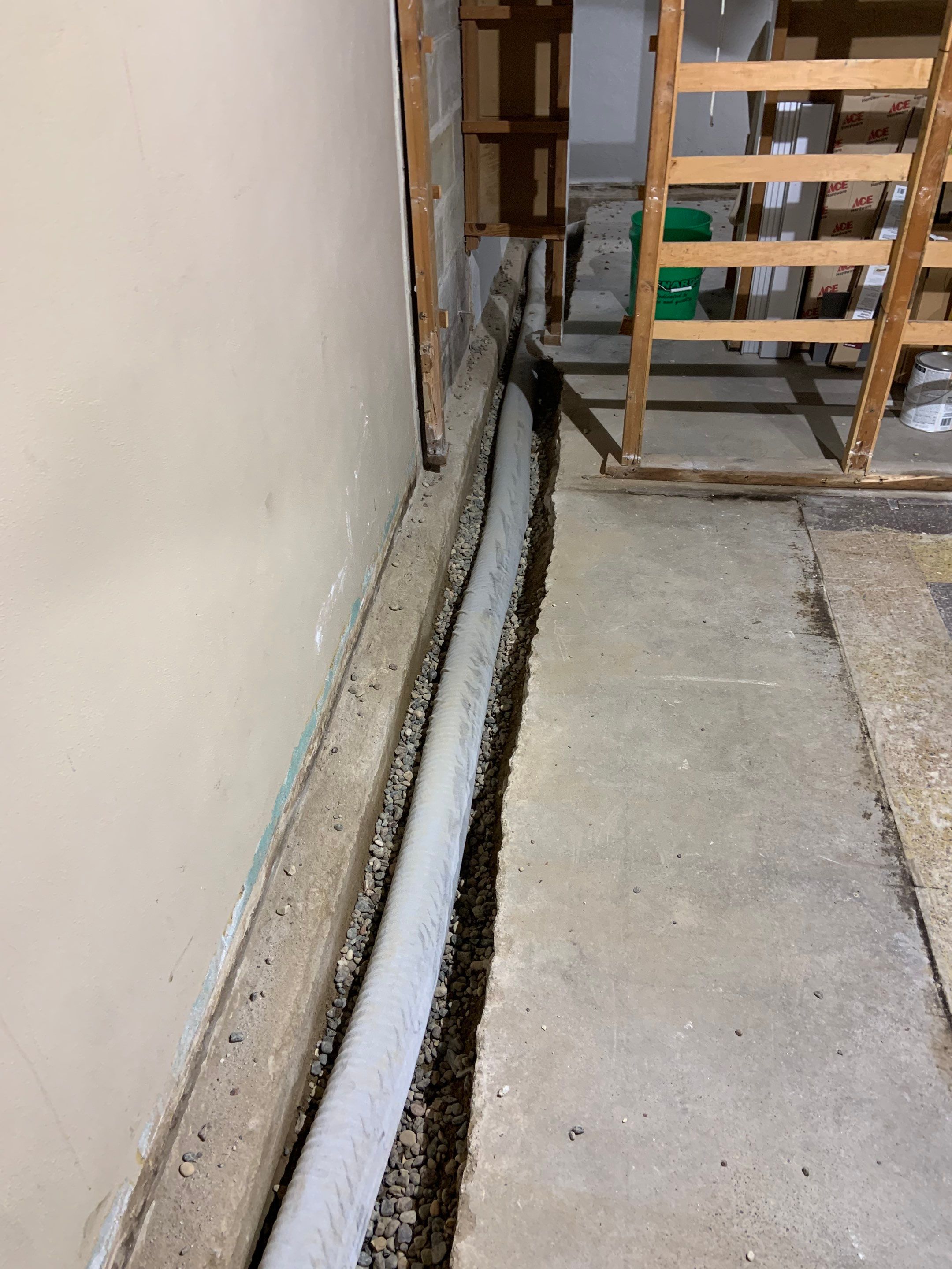 Derrick & Lisa’s Basement Remodel by Waterproofing Northeast