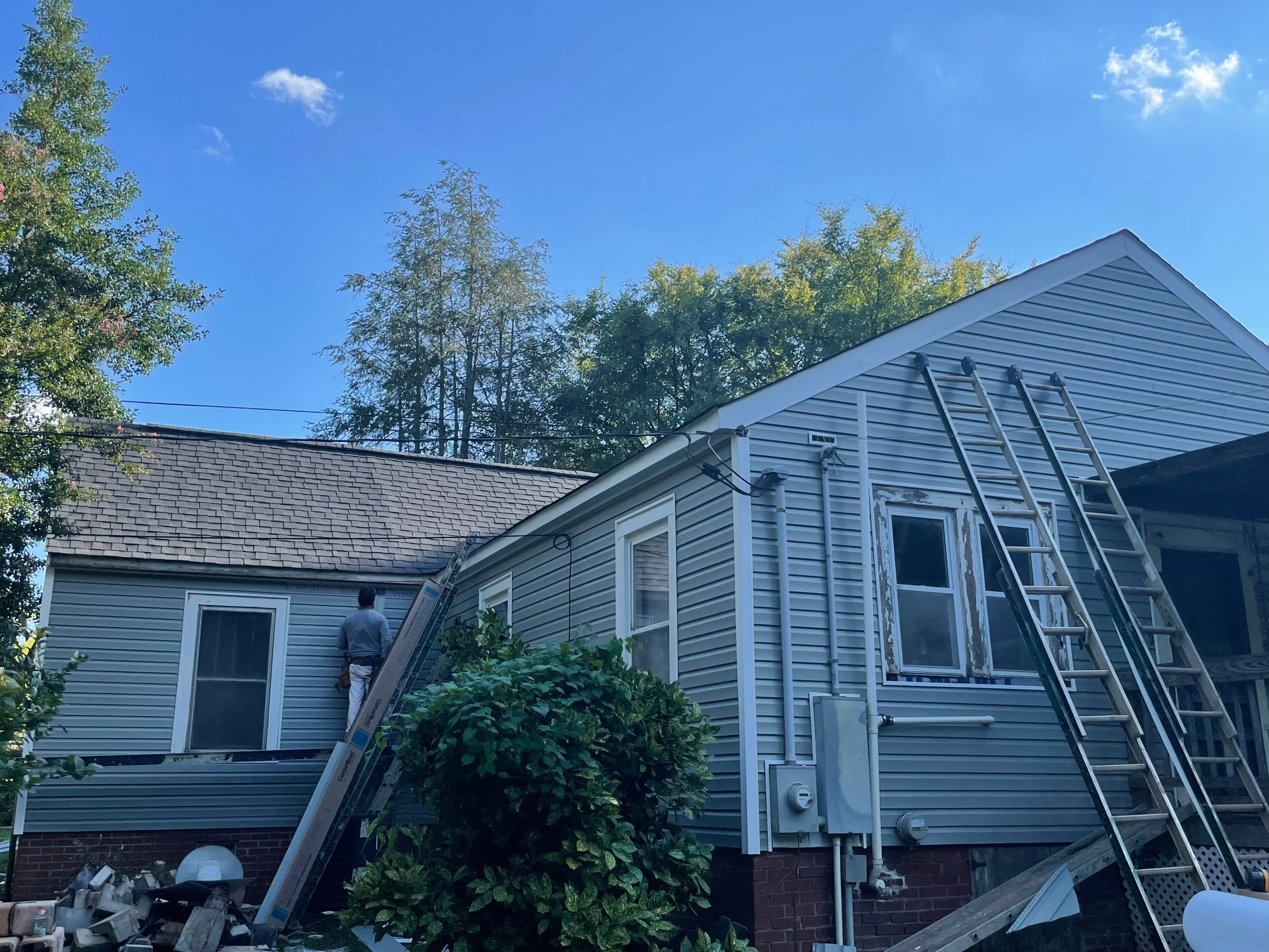Residential Remodel Roofing, Siding and Gutters by Here4You Restoration 