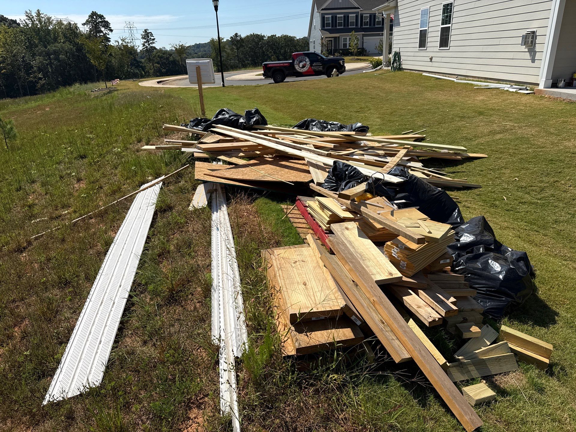 Project in Fort Mill by Badger Hauling