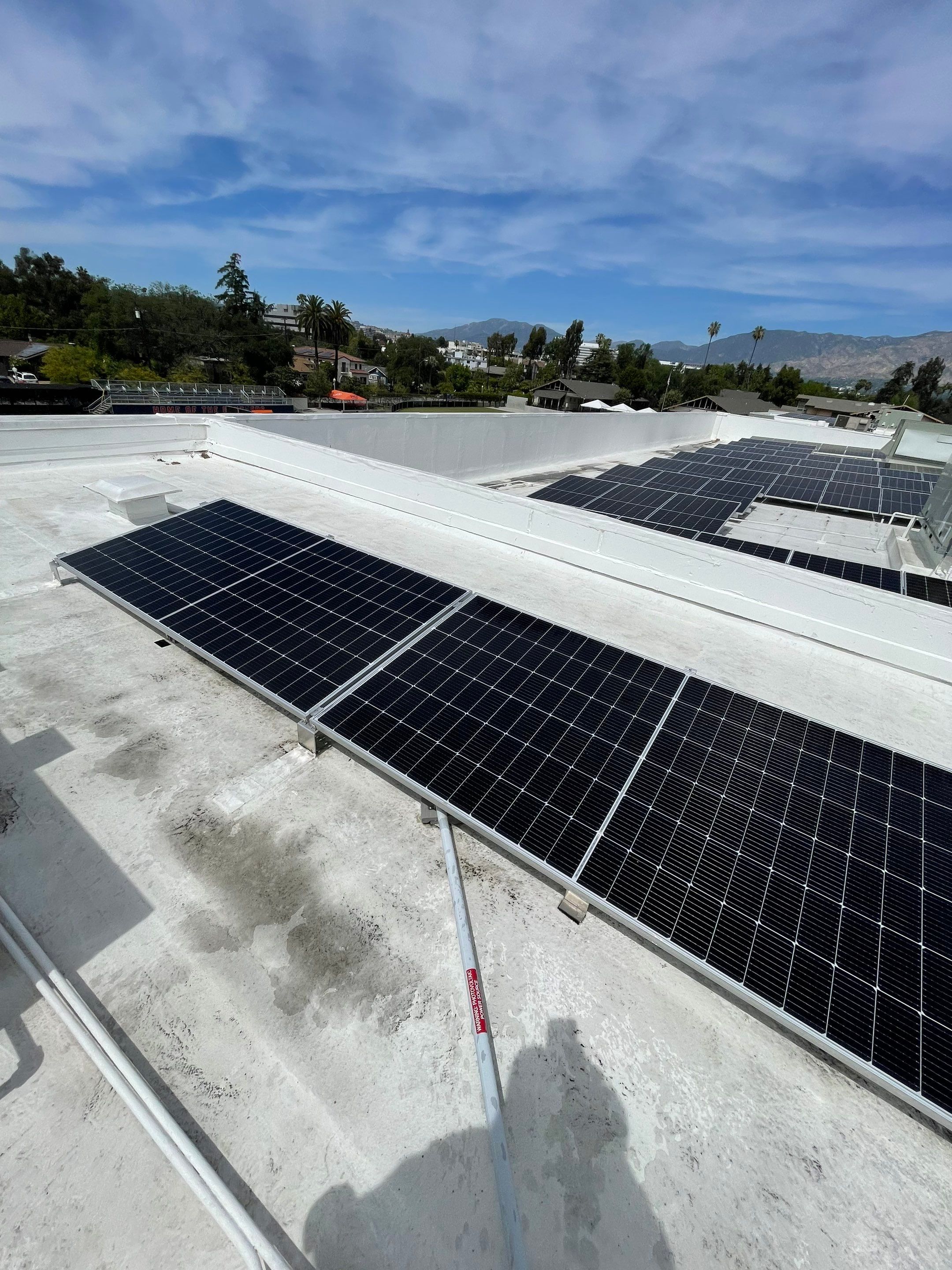 Commercial Solar Panel Cleaning by Palm Coast Solar Cleaning