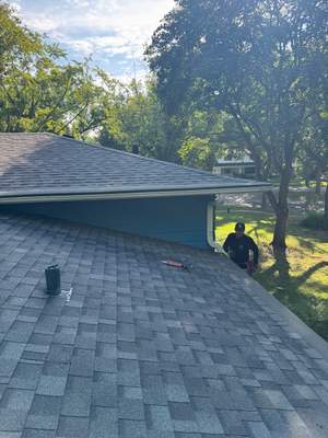 Turtle Shell gutter protection installation in Naperville, IL 60565, photograph 22