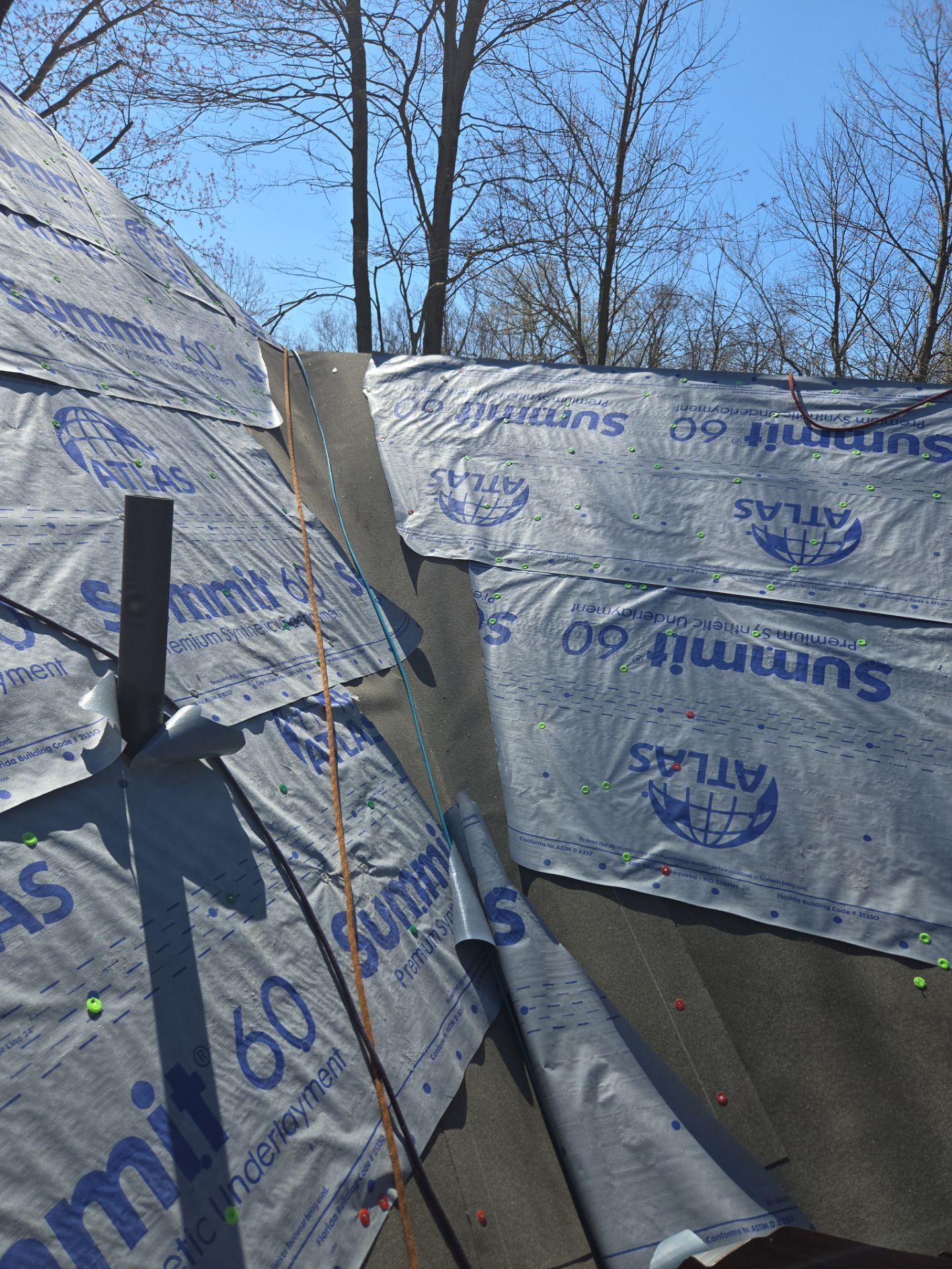 Atlas Pinnacle, Color, Woodland Green, Drip Edge, Color, Royal Brown by Eagle Eye Roofing