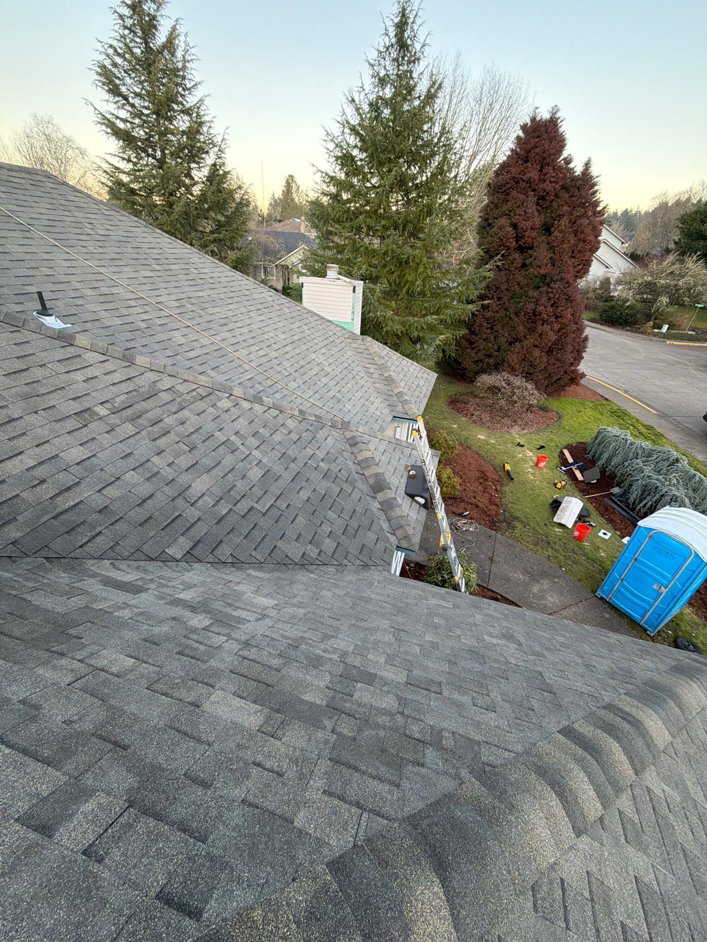 Project in Corvallis, Oregon by Eagle Point Roofing