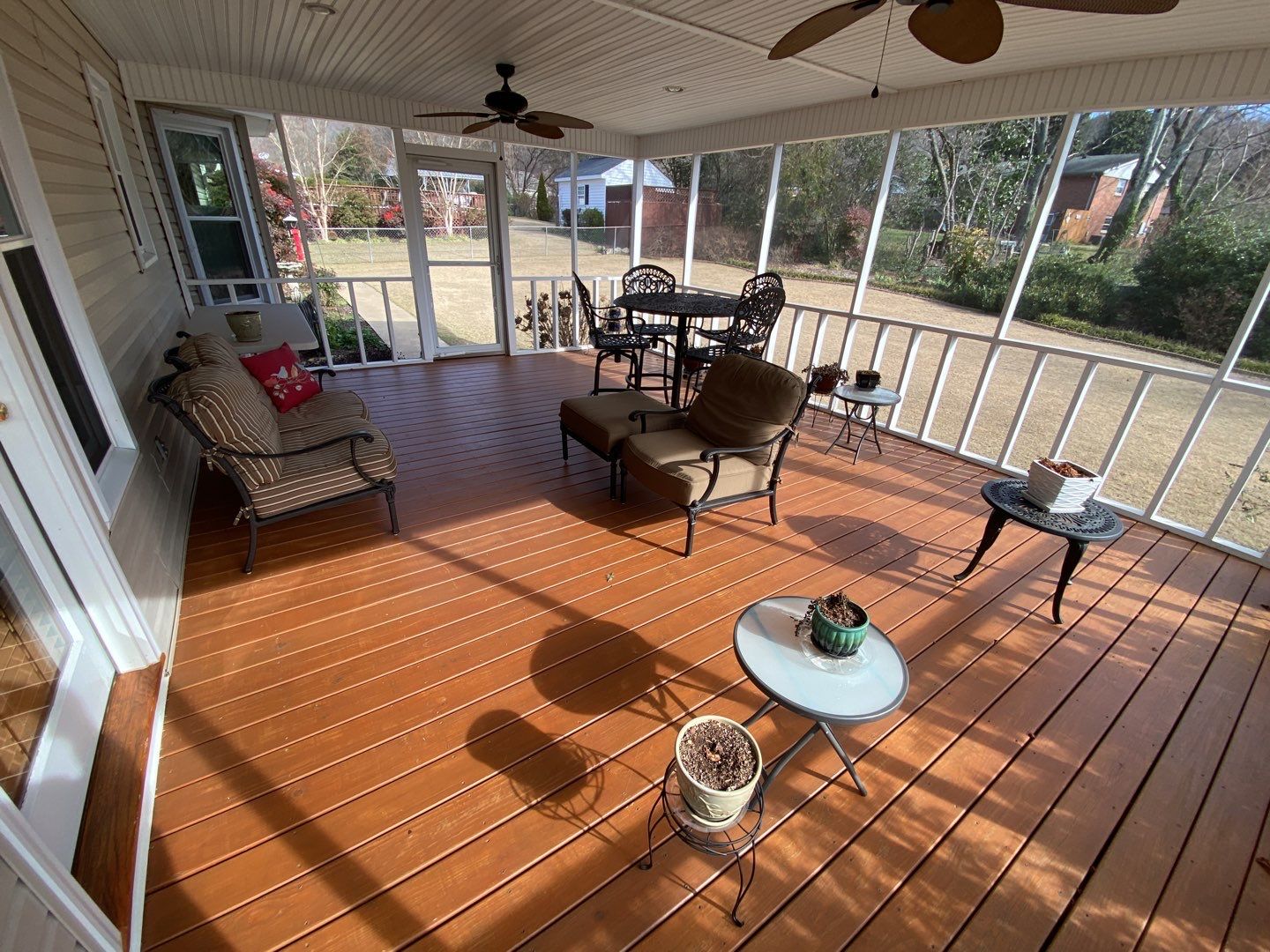 Coated Deck using Wood Sealant by DuraSeal