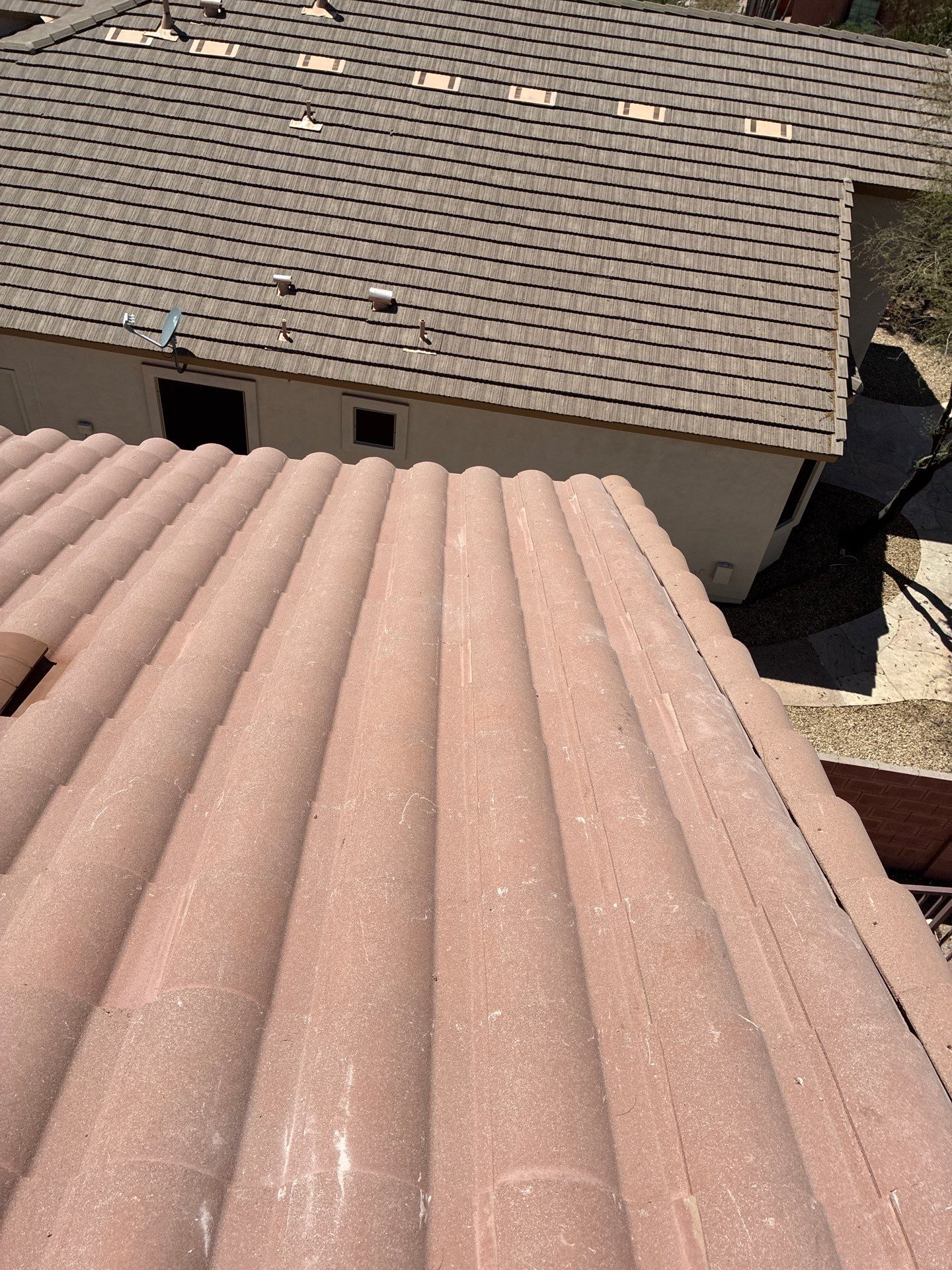 Tile Reset using Concrete Tiles in Gold Canyon by Weather-Tite Roofing