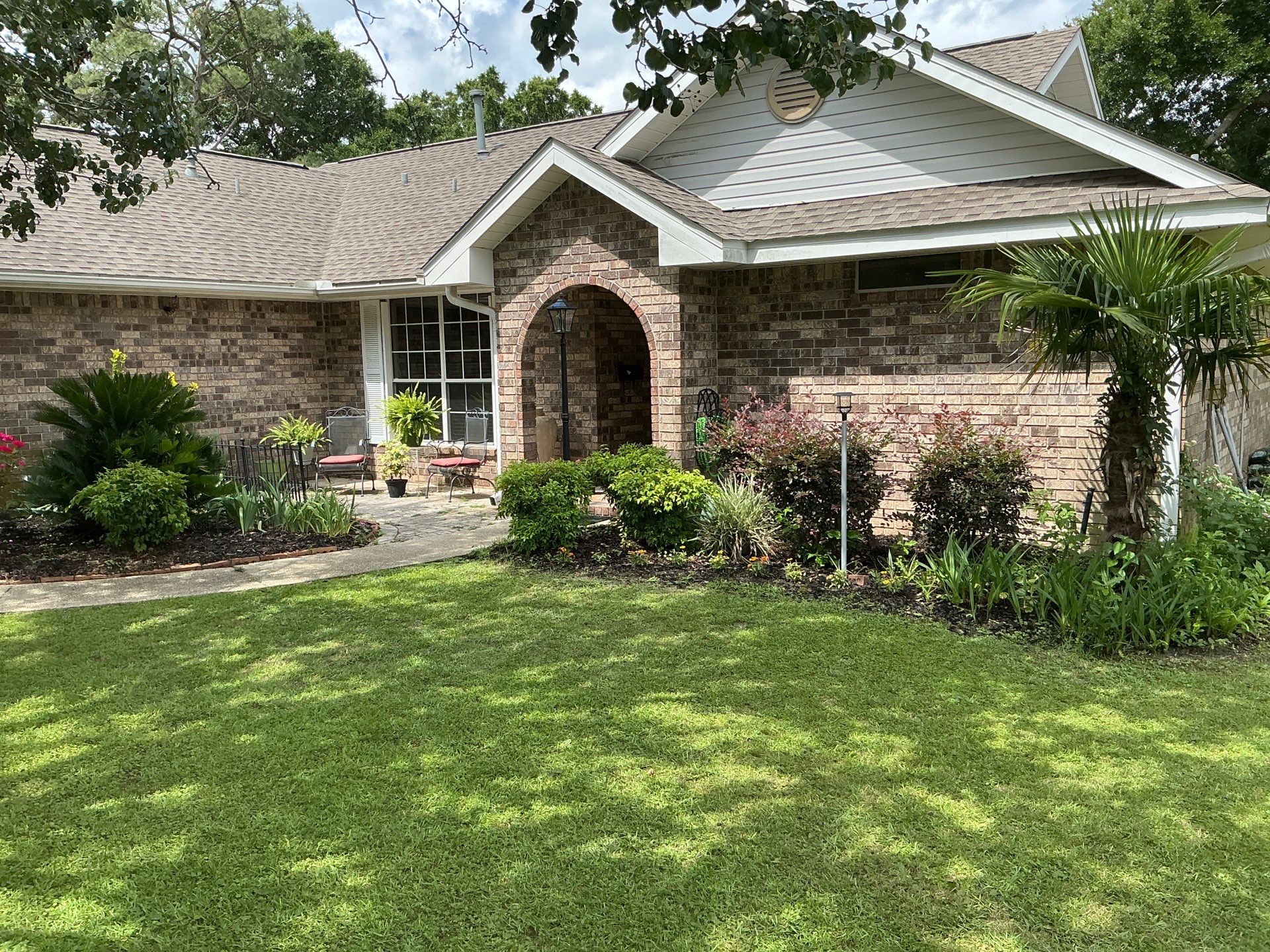 Residential Seamless Gutter Upgrade in Pensacola FL by Gutter Professors