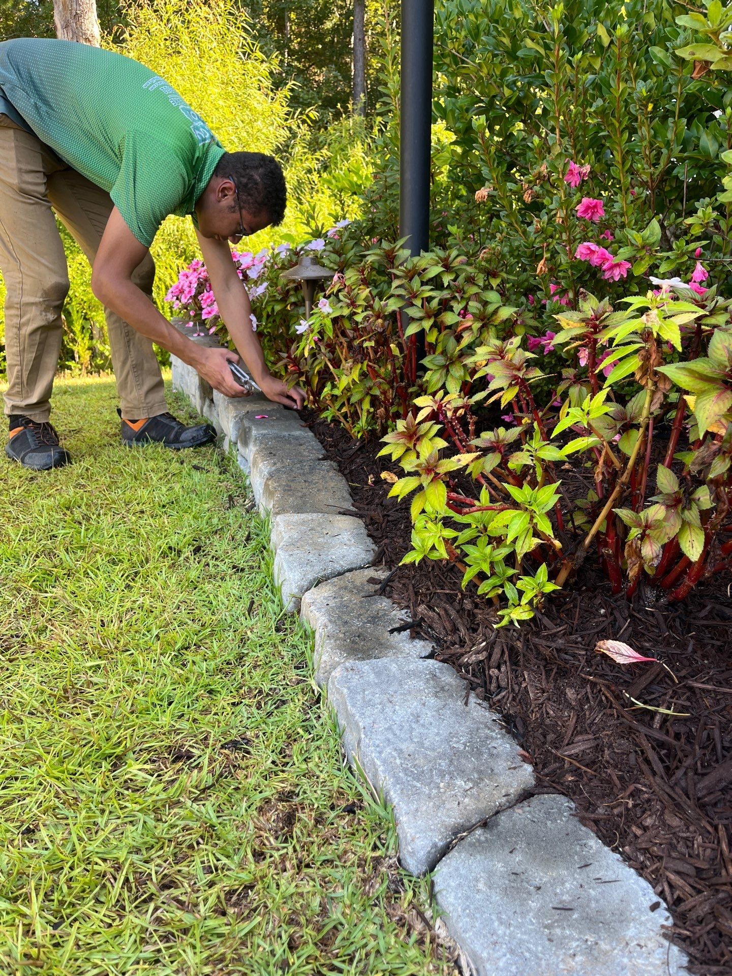 Landscape Lighting Project in Summerville by Hudson Bros Lawn Care LLC
