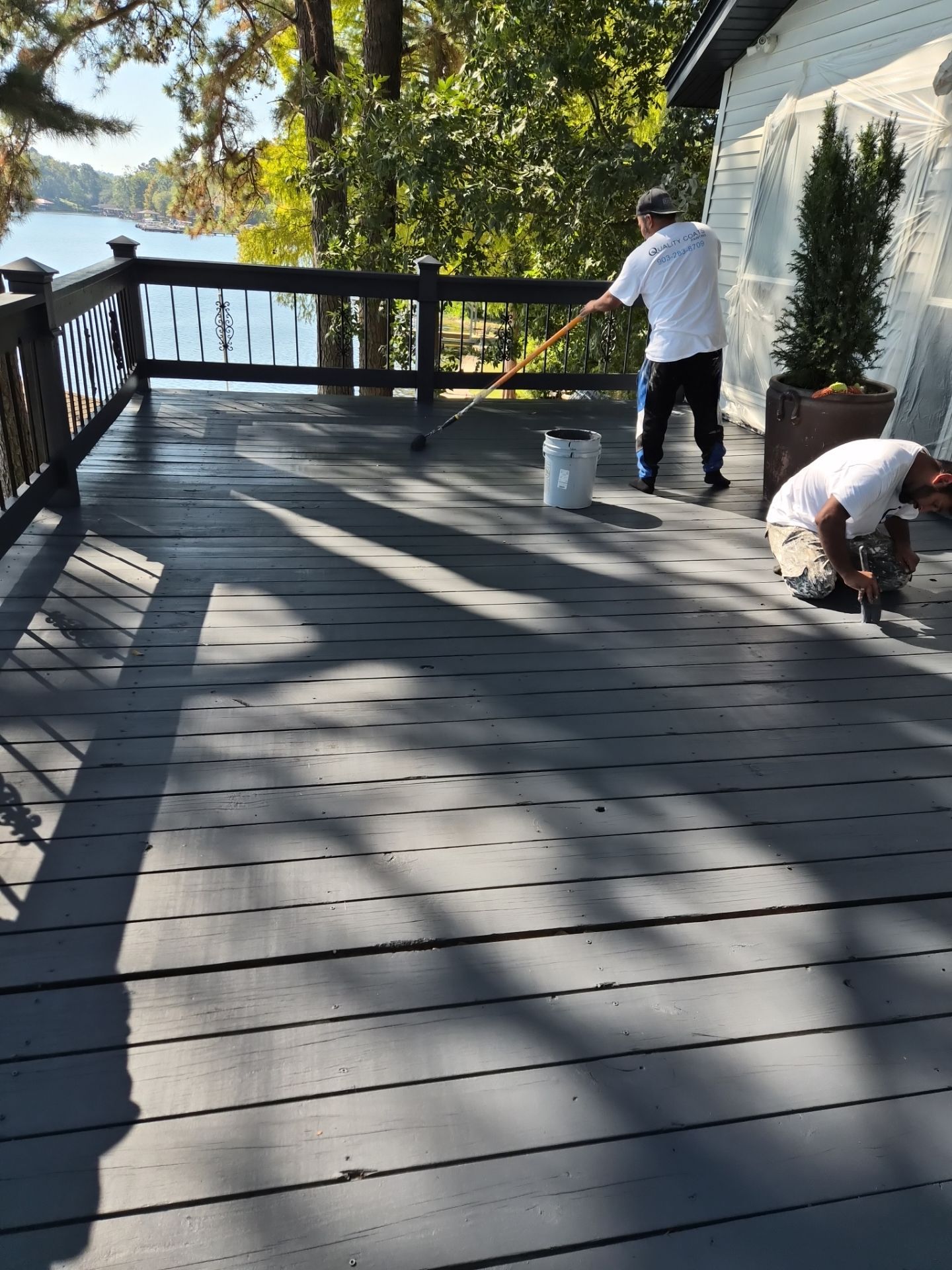 Exterior Repaint, Deck & Dock Staining | Hideaway, TX 🏡🎨 by Quality Coats Painting