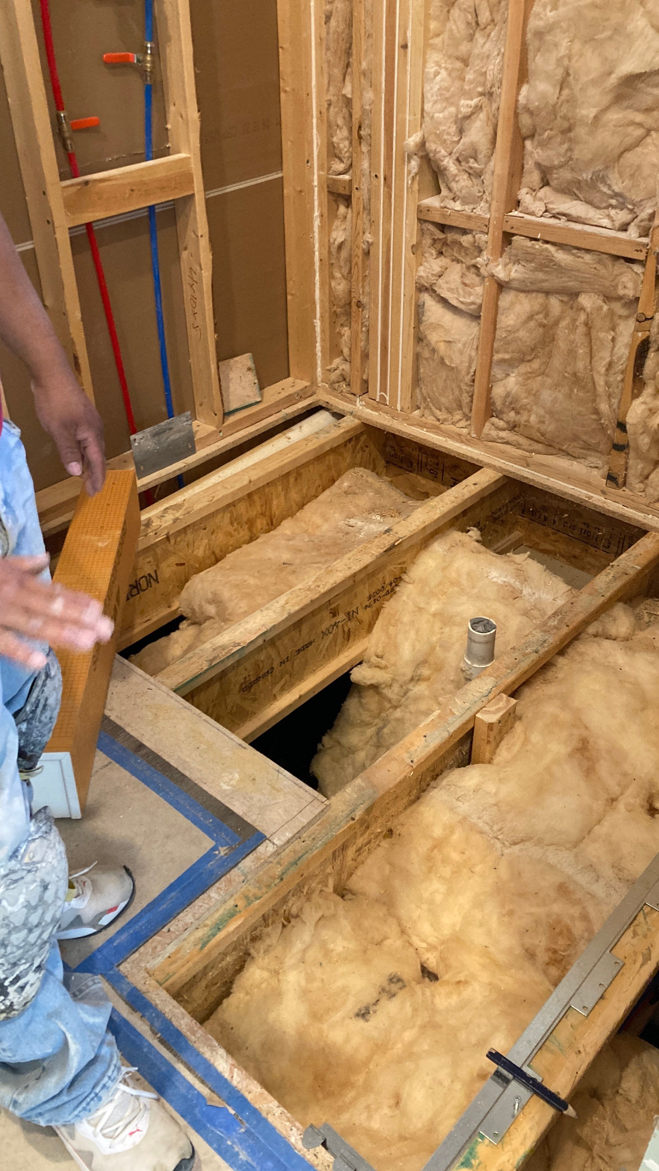 Stunning Tile Shower Installation  by Footprints Floors of Nashville