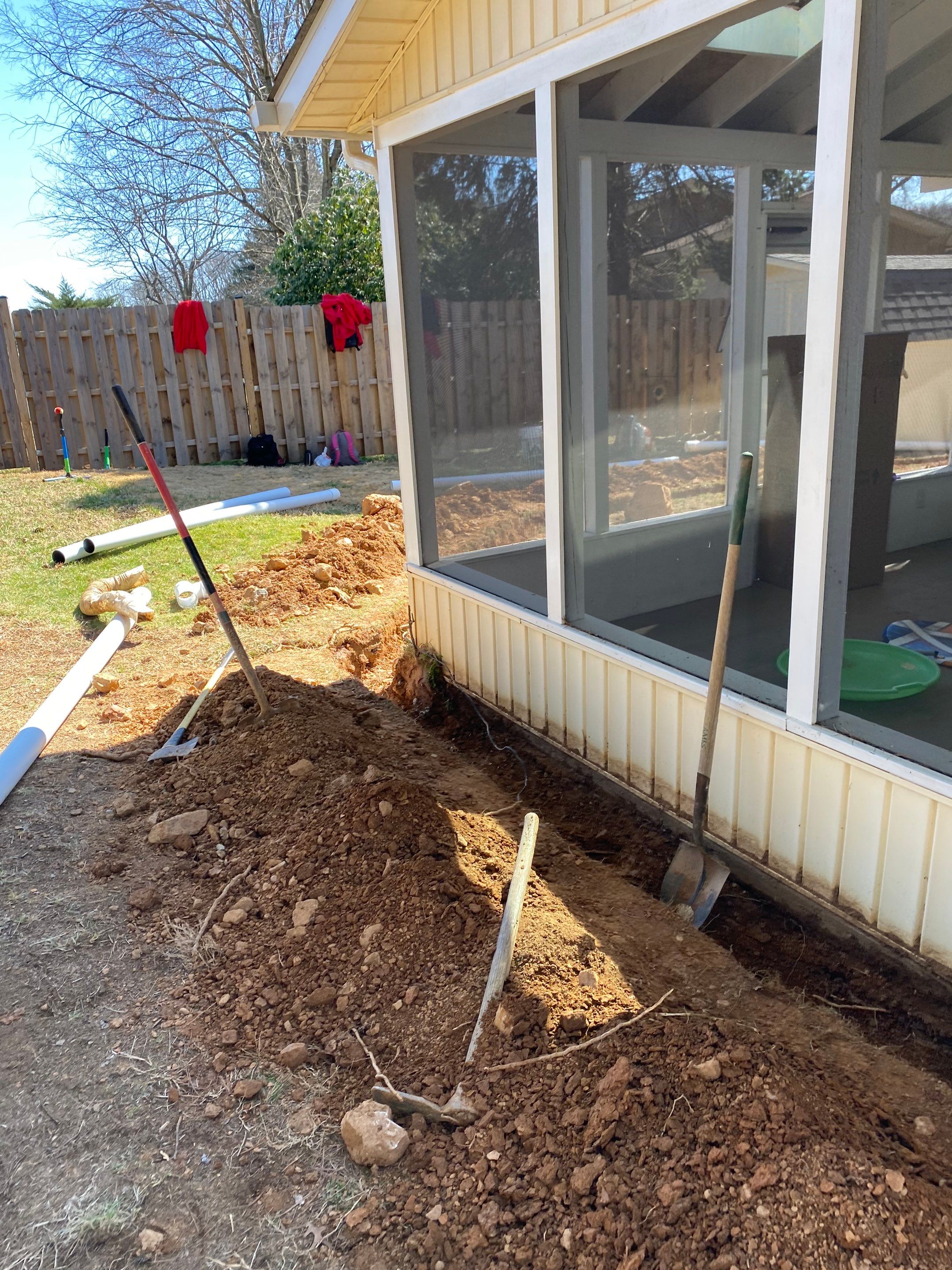 Landscape Design, drainage & flooring by The Smet Companies, LLC