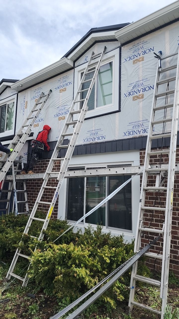 Full Exterior Home Transformation – Metal Slate Roof in Fort Wayne, IN by 4Ever Metal Roofing