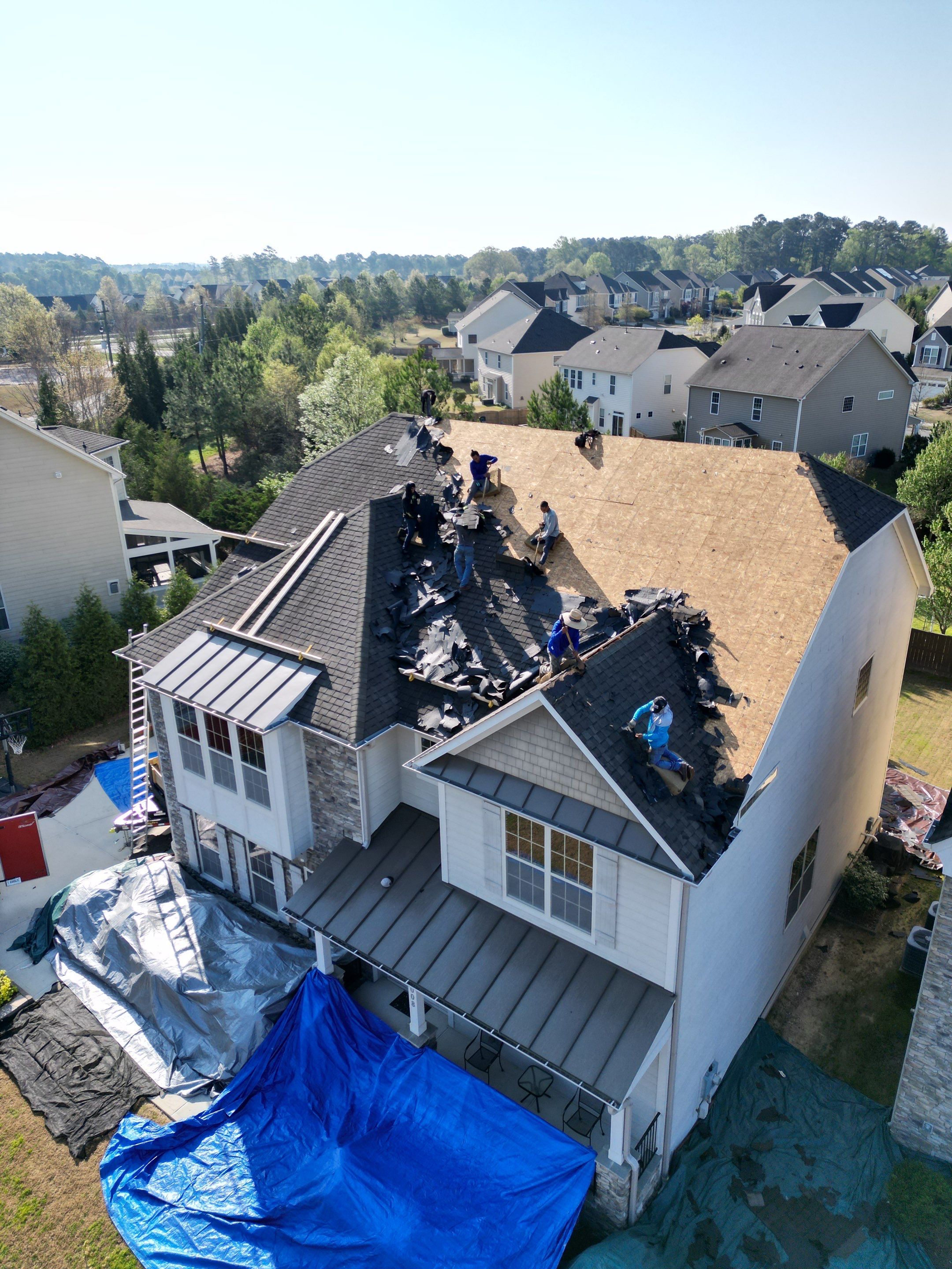 Roof Replacement - GAF Timberline HDZ Pewter Gray  by Pro Performance Roofing