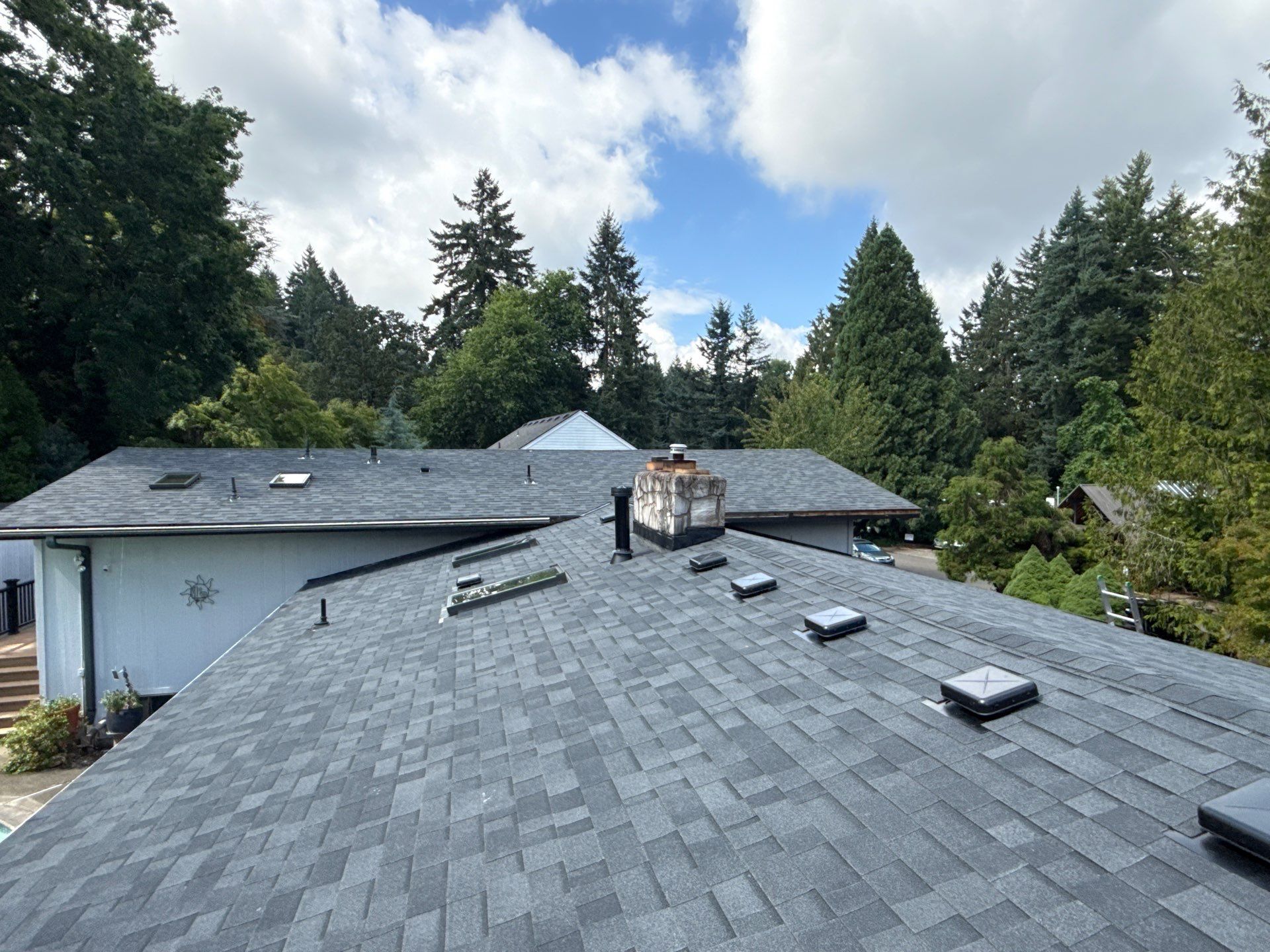 Project in Lake Oswego by Tom Leach Roofing