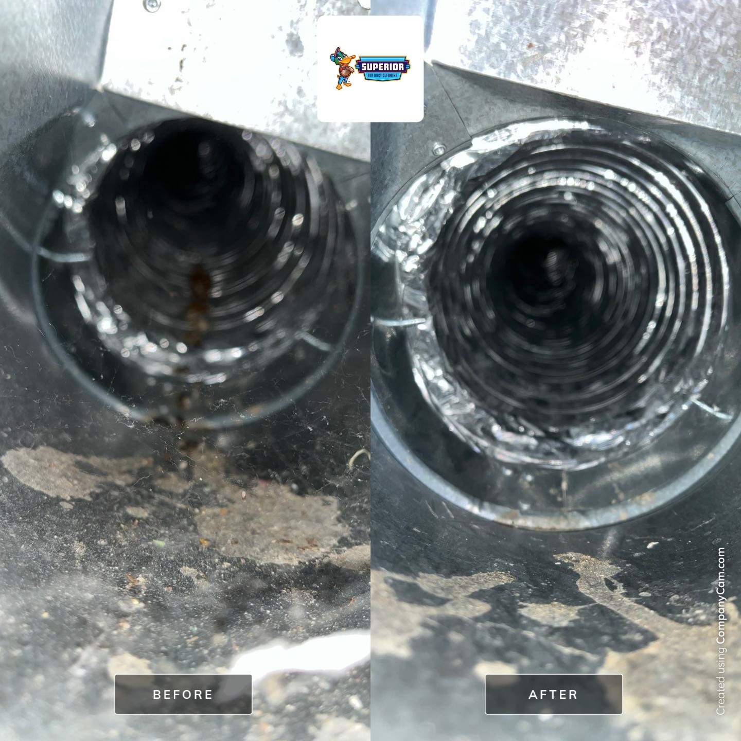 Air Duct Cleaning With a Vacuum Truck in Harmony, PA by Superior Air Duct Cleaning