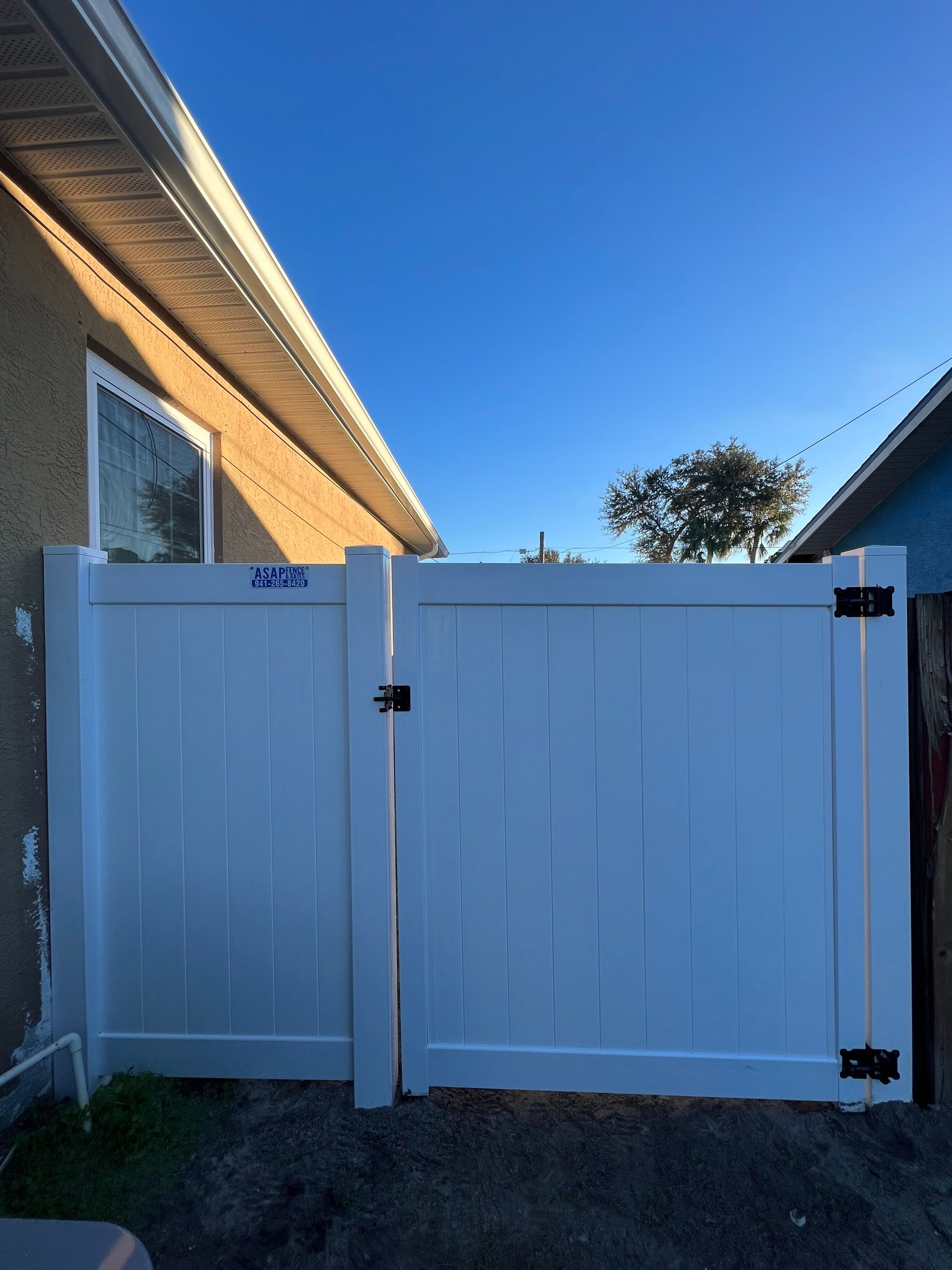 Vinyl Fence Installation using Vinyl Privacy Fence  by Asap fence and gates, LLC