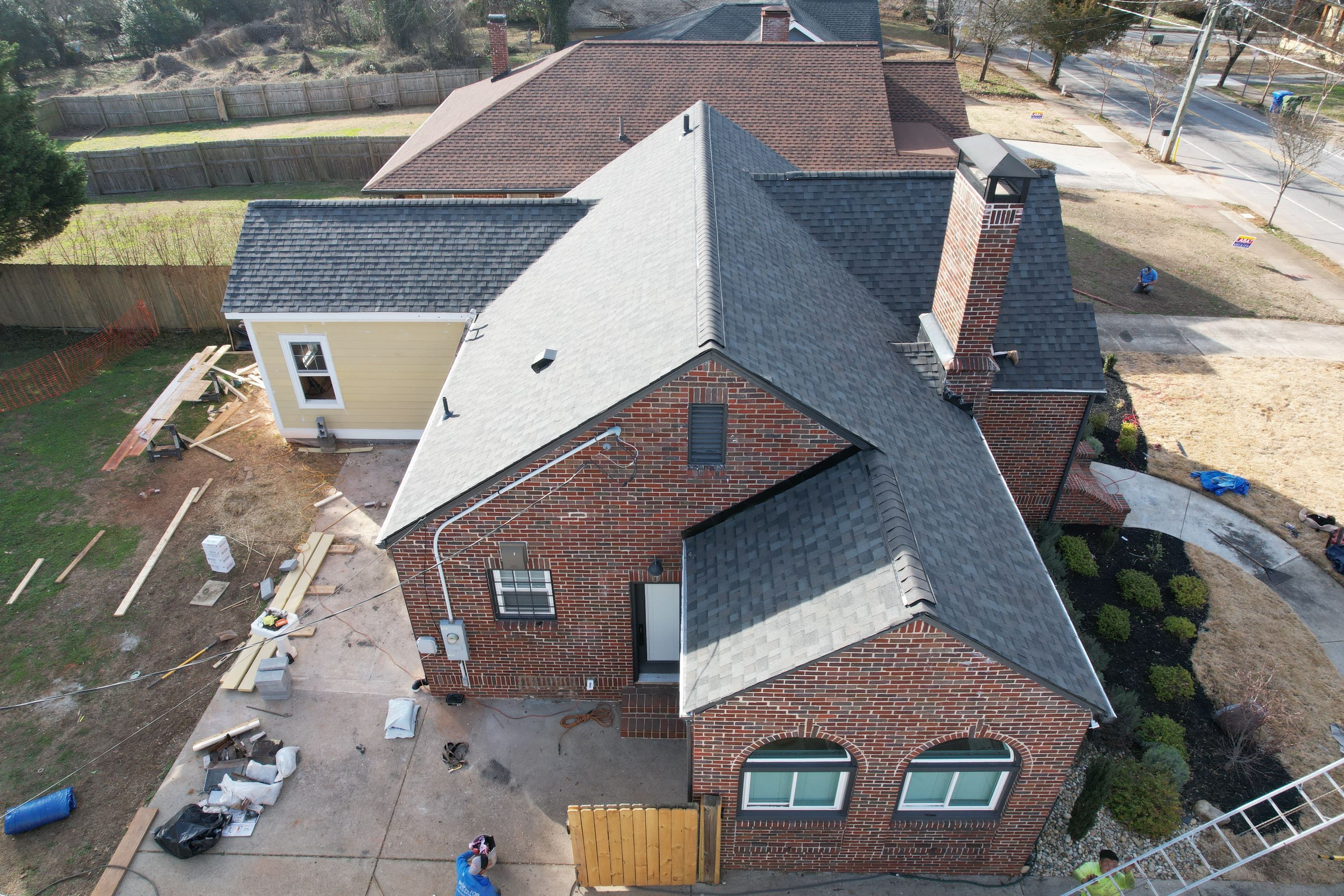 Residential Roofing Installation using Owens Corning by Inspector Roofing and Restoration
