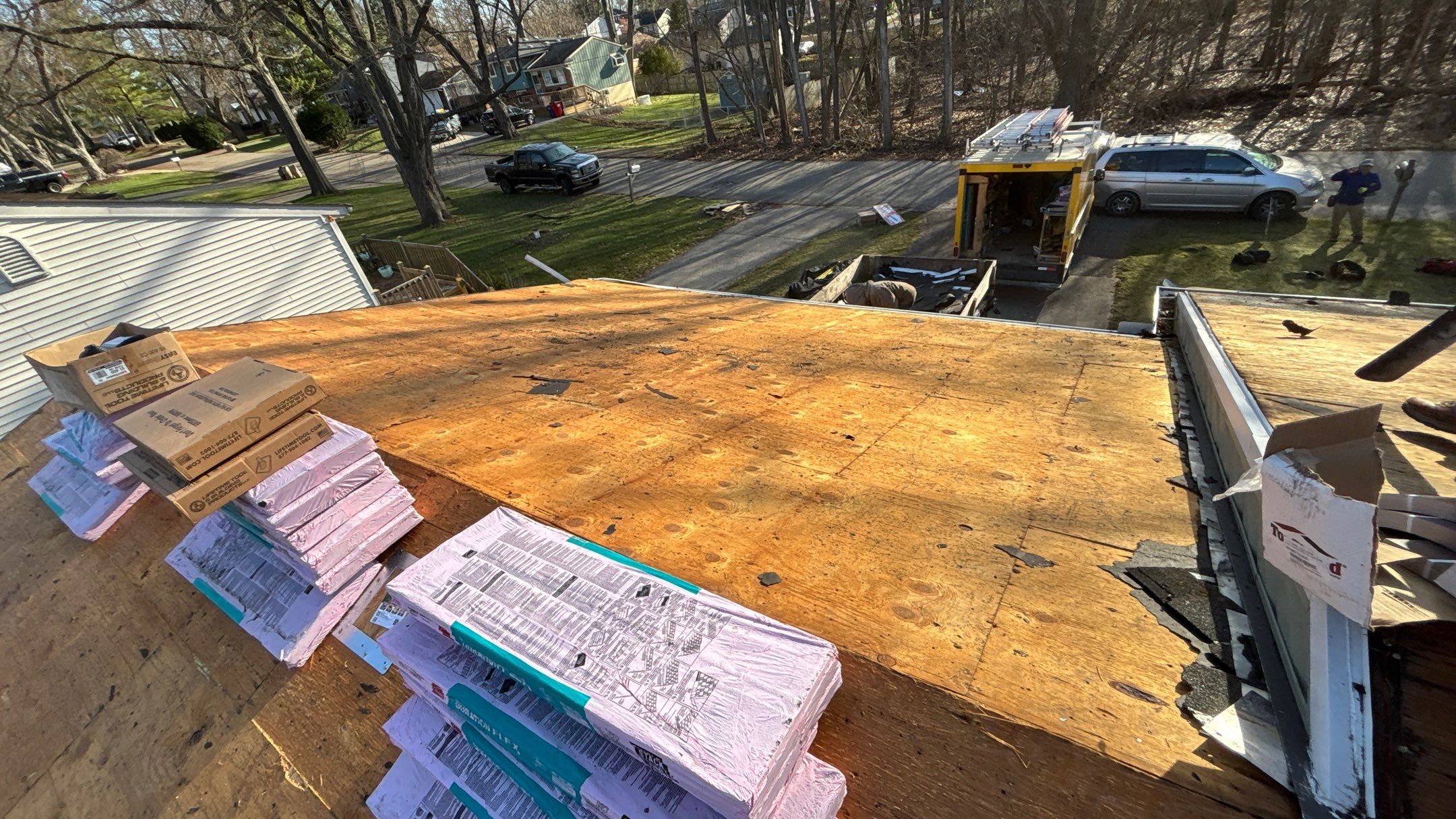 Roof Replacement using Owens Corning Summer Harvest by 180 Contractors