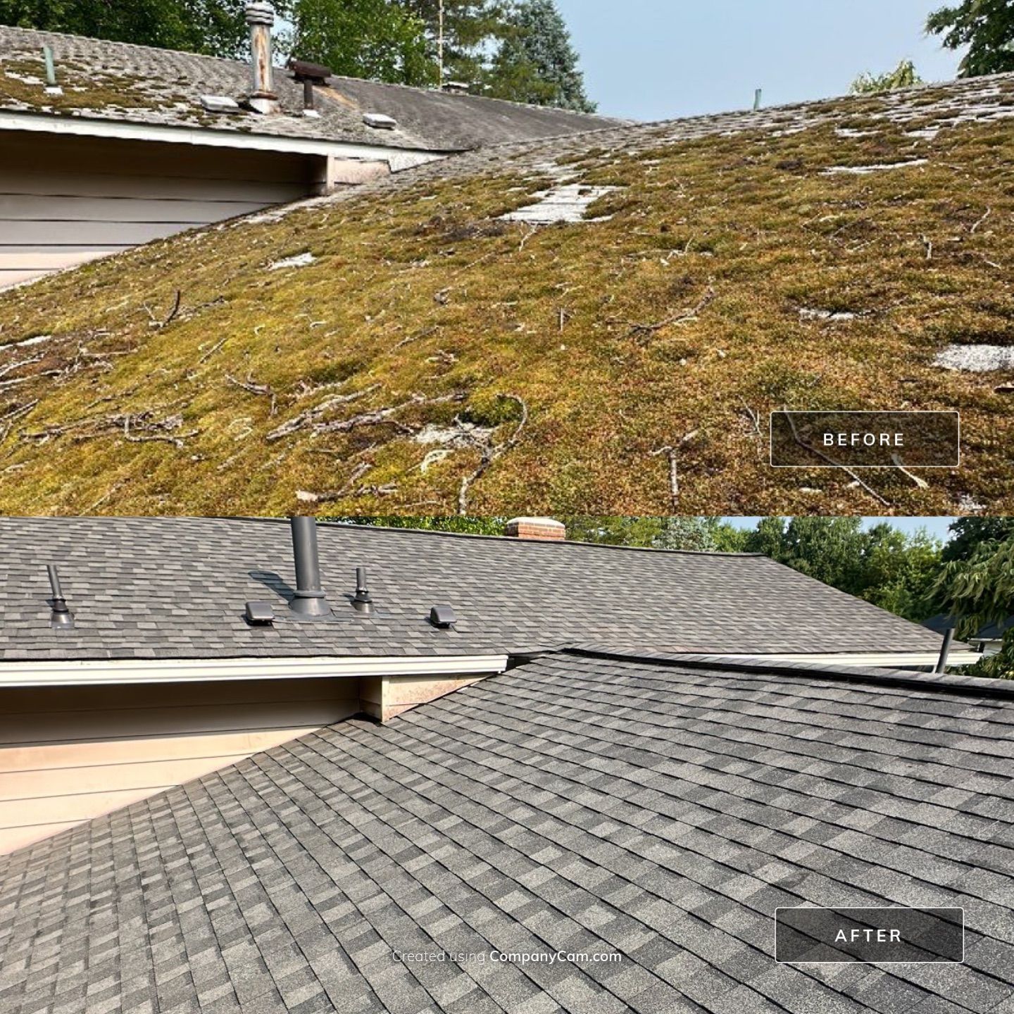 Vienna: CertainTeed Landmark Pro Architectural Shingles in Max Def Pewterwood by RM Banning, Inc.