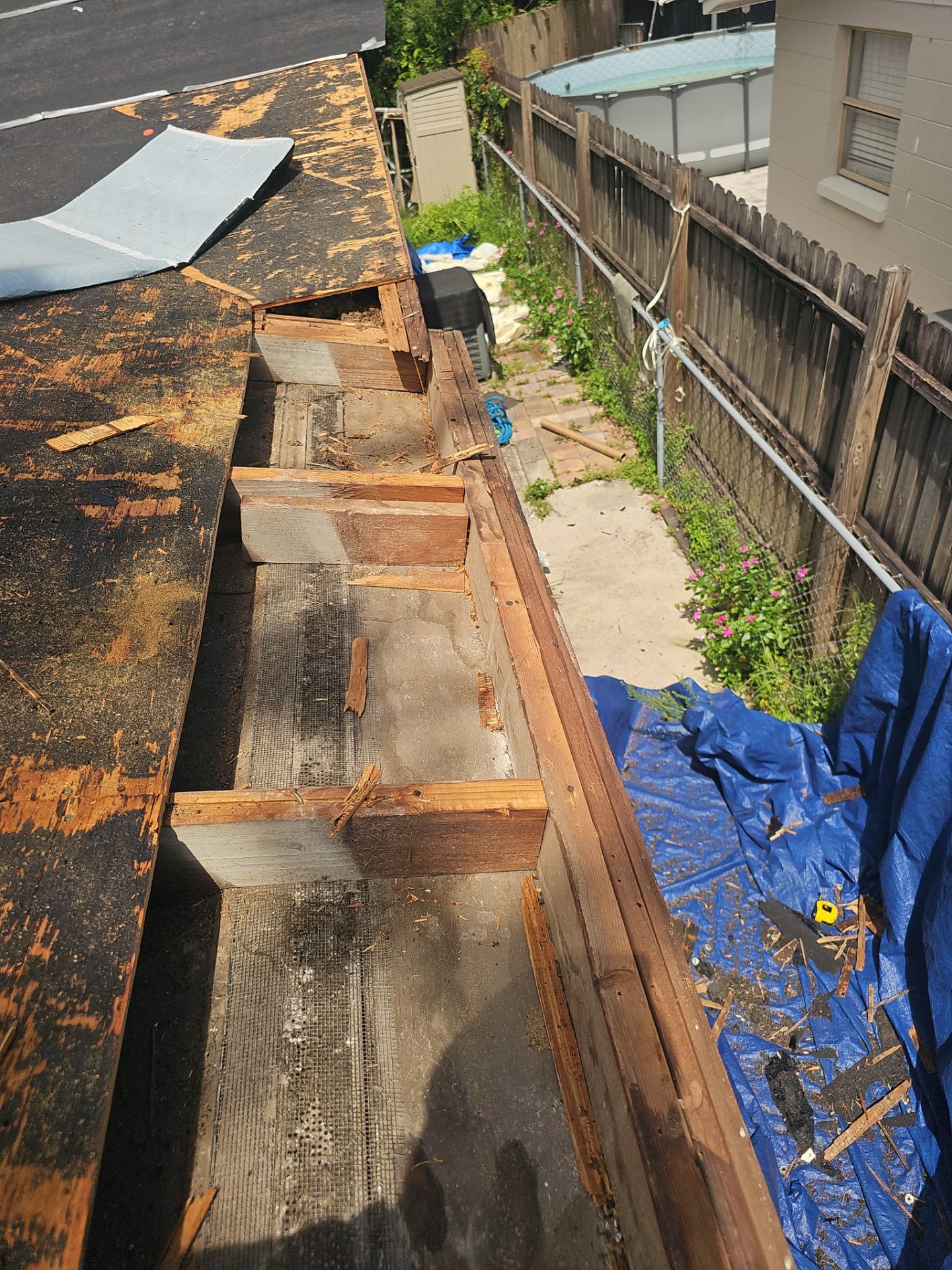 Project in Clearwater 33760 by Mitchell Roofing Company LLC 