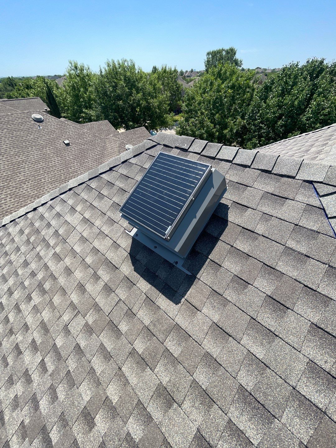 Major Hail Storm Full Roof and Gutter Replacement by First United Roofing & Construction