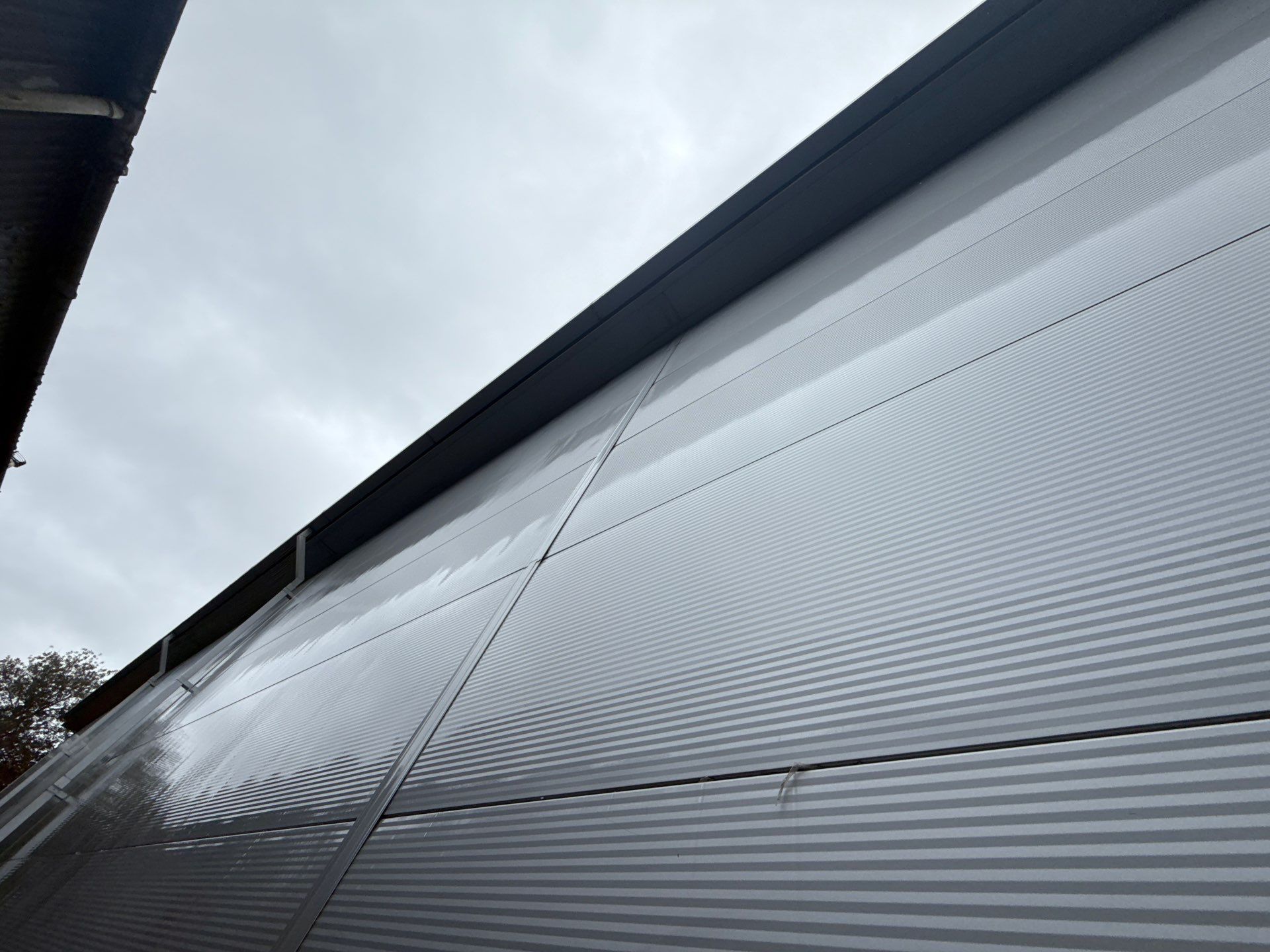 Warehouse Cladding and Roof Clean by Ges Exterior Cleaning ltd