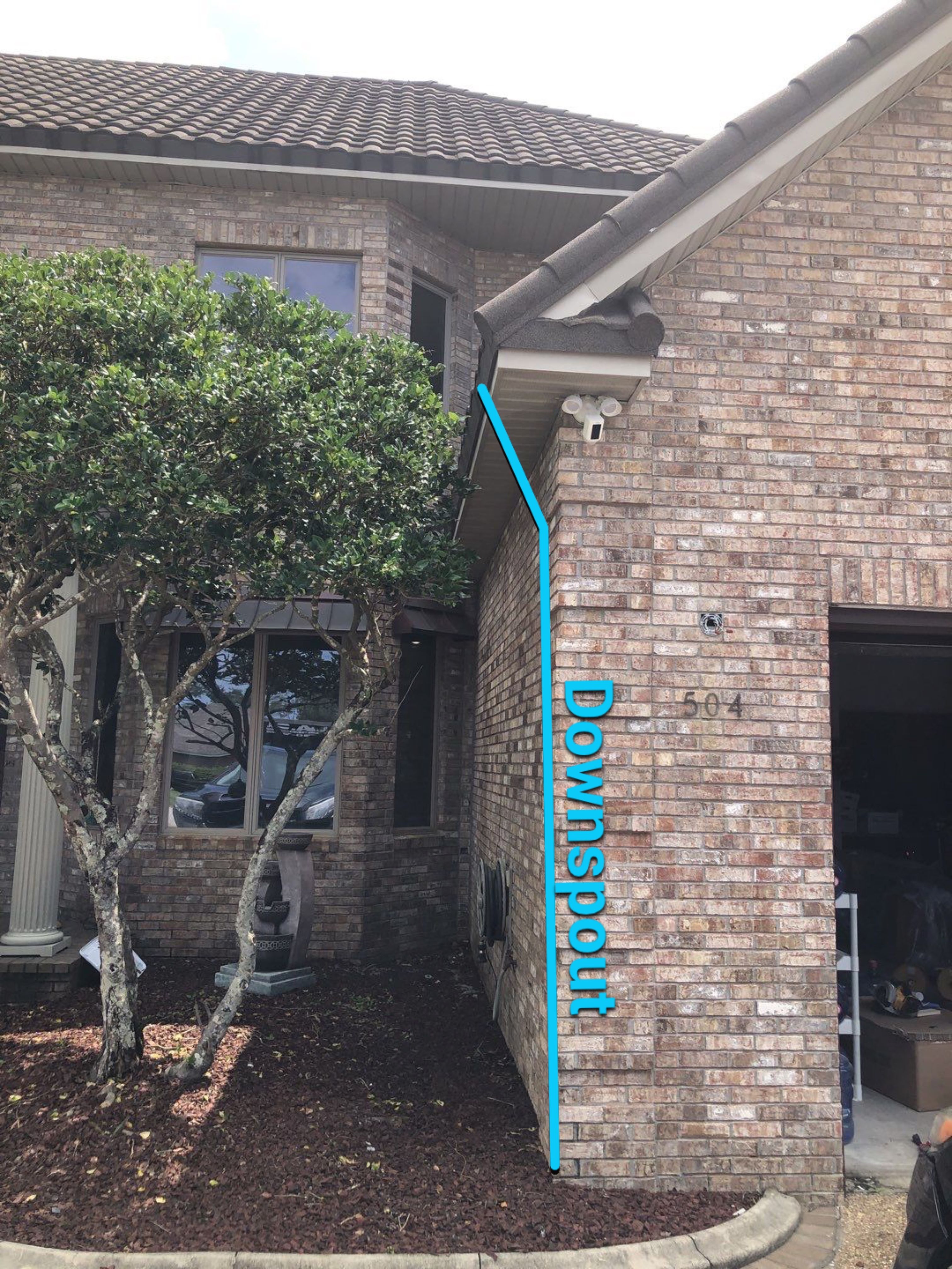 Seamless Gutter Installation with Wicker Color K-Style Gutters and LeafBlaster Pro Mesh Gutter Guards by Gutter Professors
