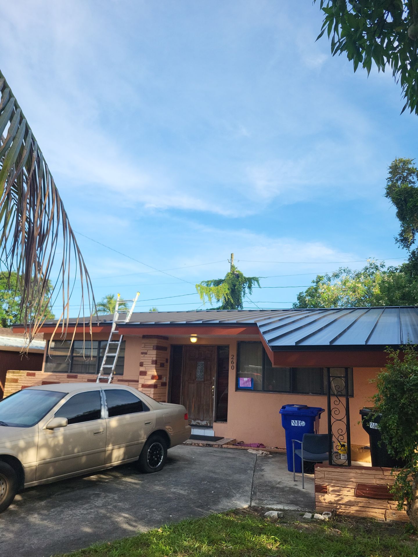 Metal Roof - Matte Black Color. Metal Alliance. by Art's Roofing & Construction
