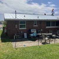 24ga 1" Nail-Strip Mill Finish by Total Roofing System The Metal Roof Experts