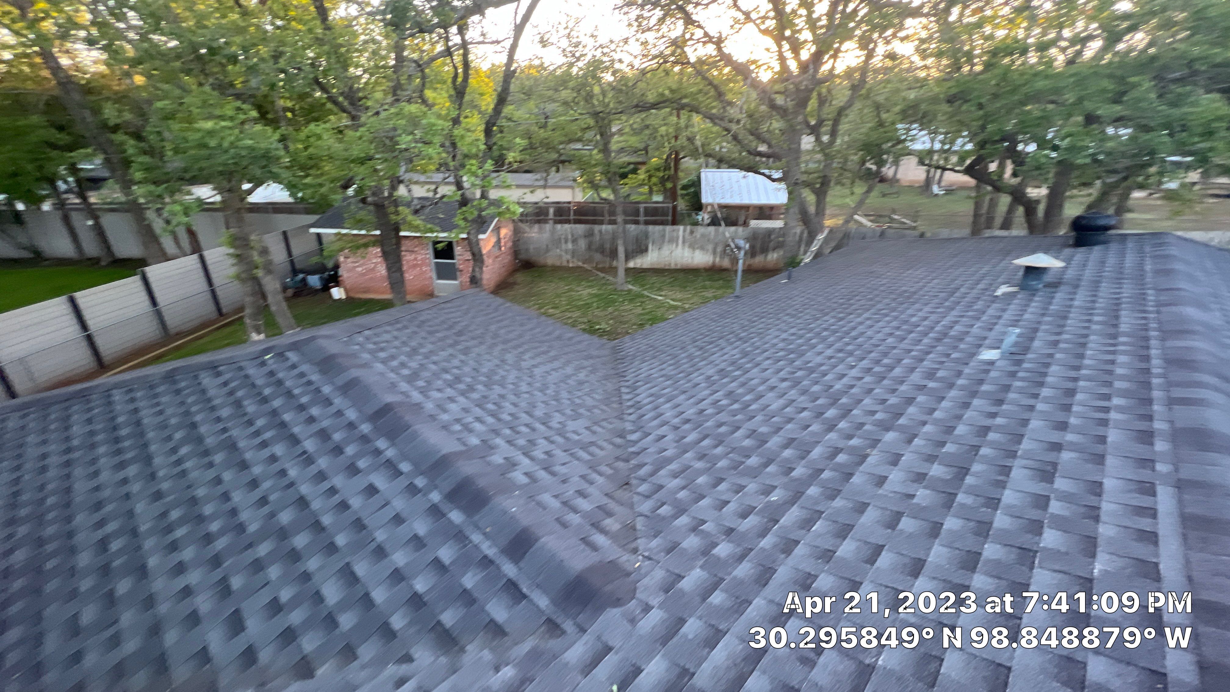 Complete Roofing Replacement With Malarkey Vista Shingles in Fredericksburg by Caliber Restoration LLC