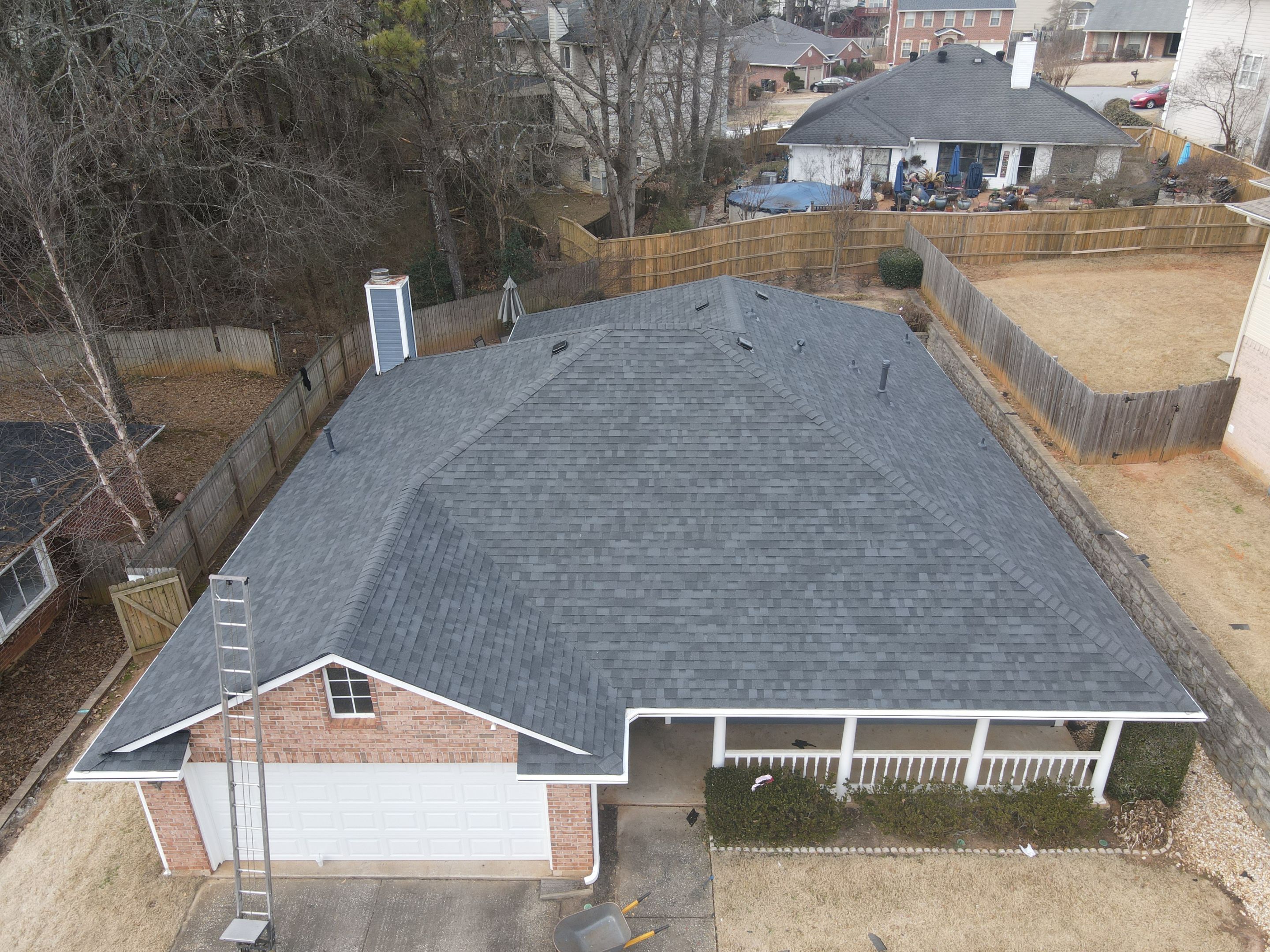 Residential Roofing Installation using Owens Corning by Inspector Roofing and Restoration
