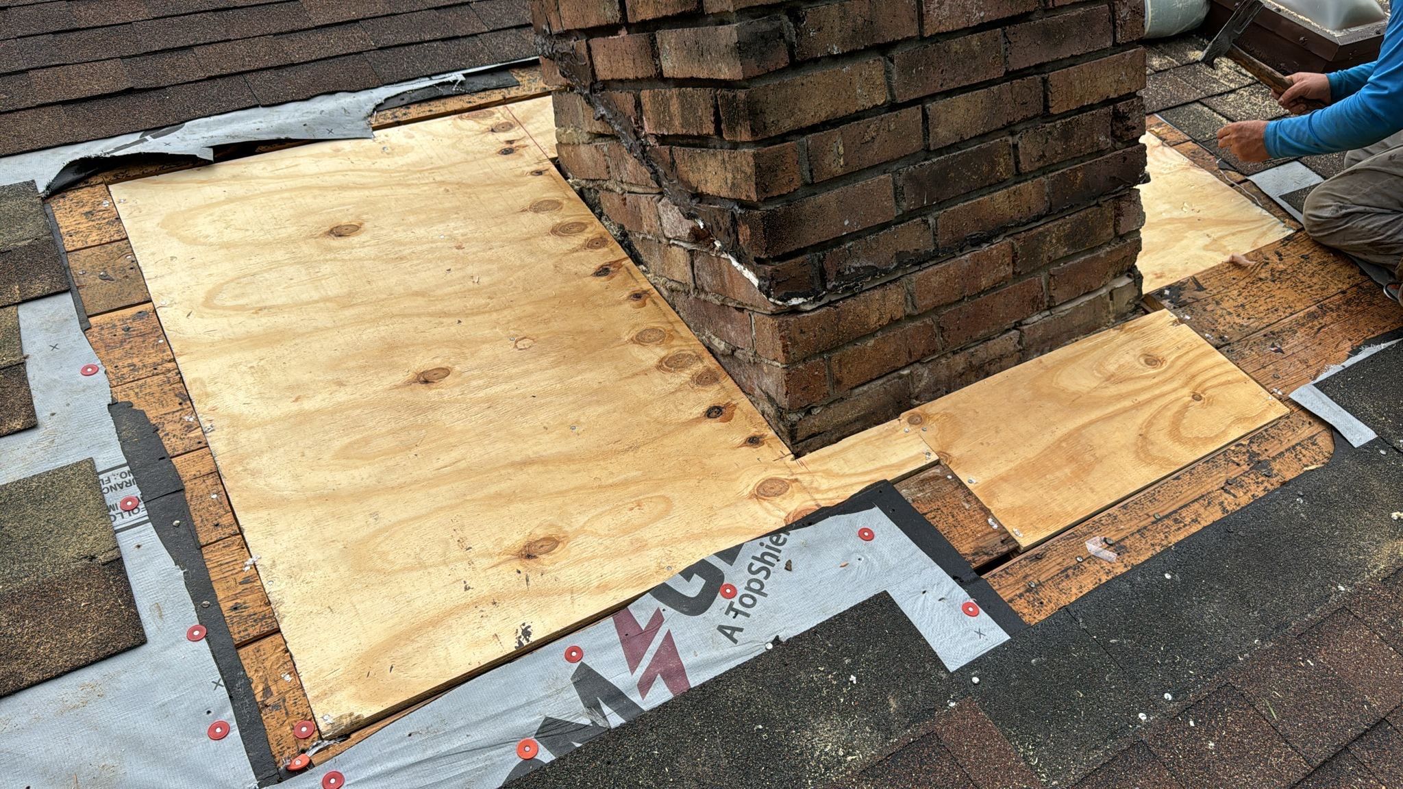 Residential Roofing Repair using Owen's Corning Duration (Lifetime) Shingles by Roof Repair Company