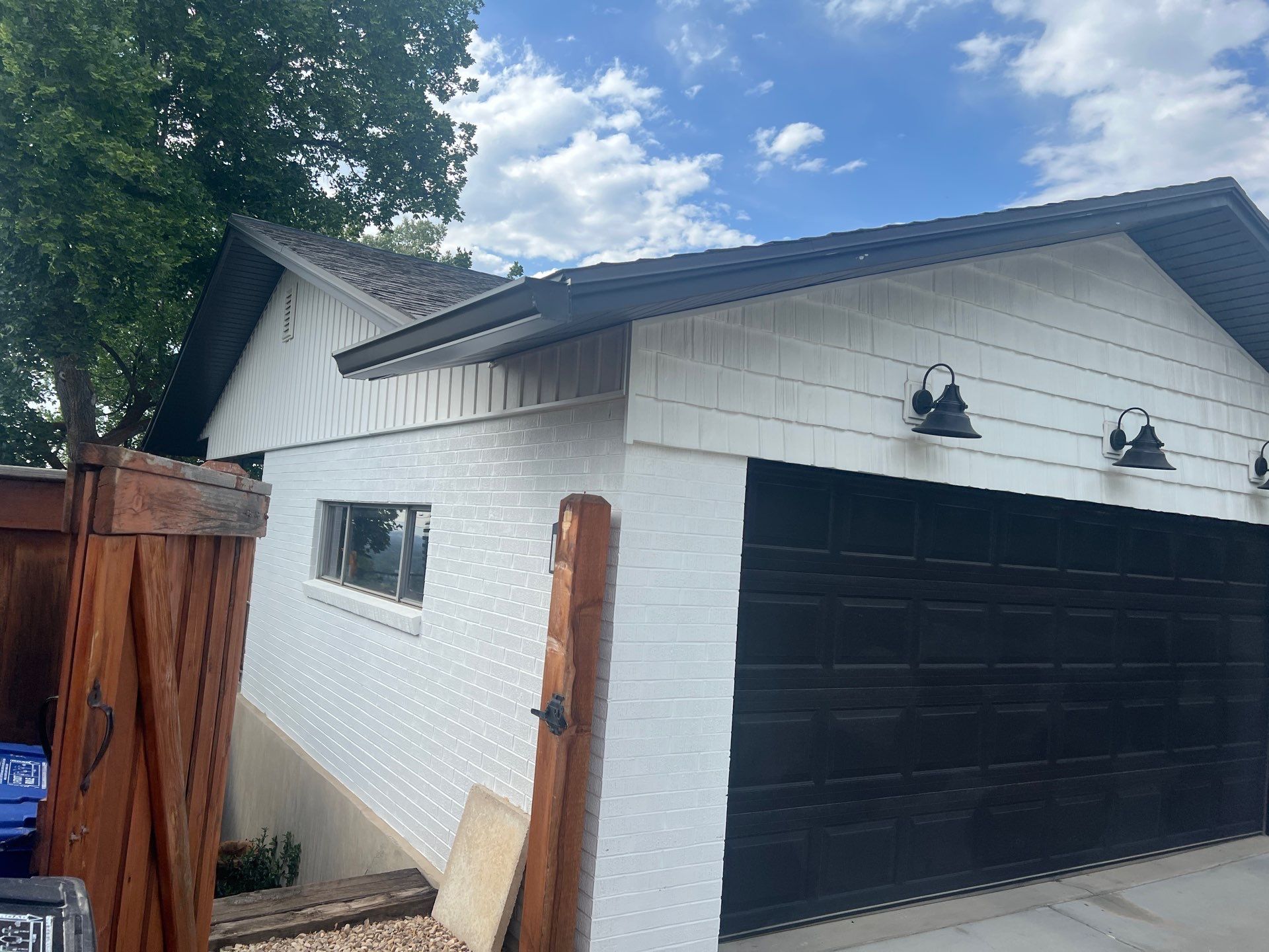Project in Cotton Wood Heights by Emerald Gotcha Gutters 