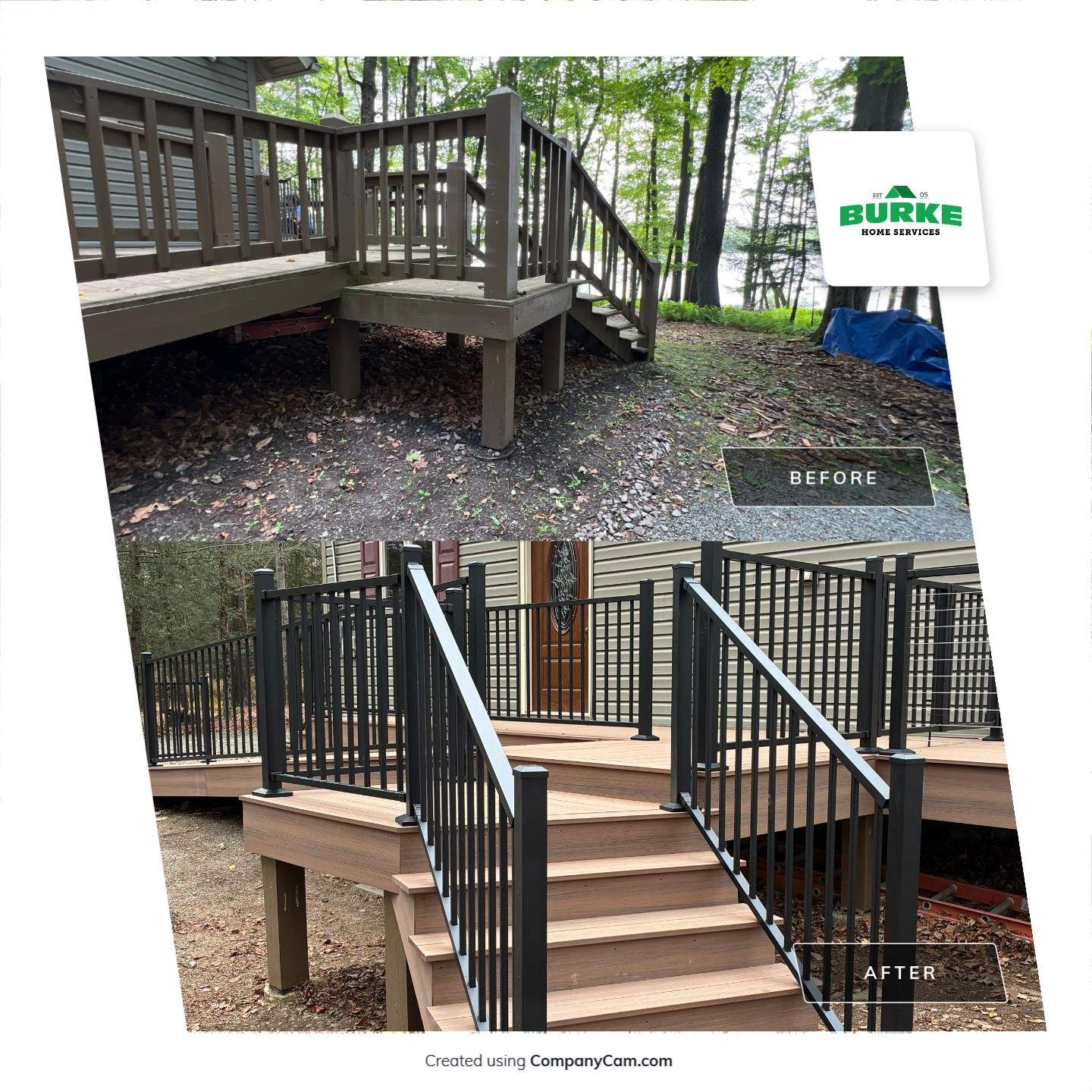 Project by Burke Home Services by Burke Home Services