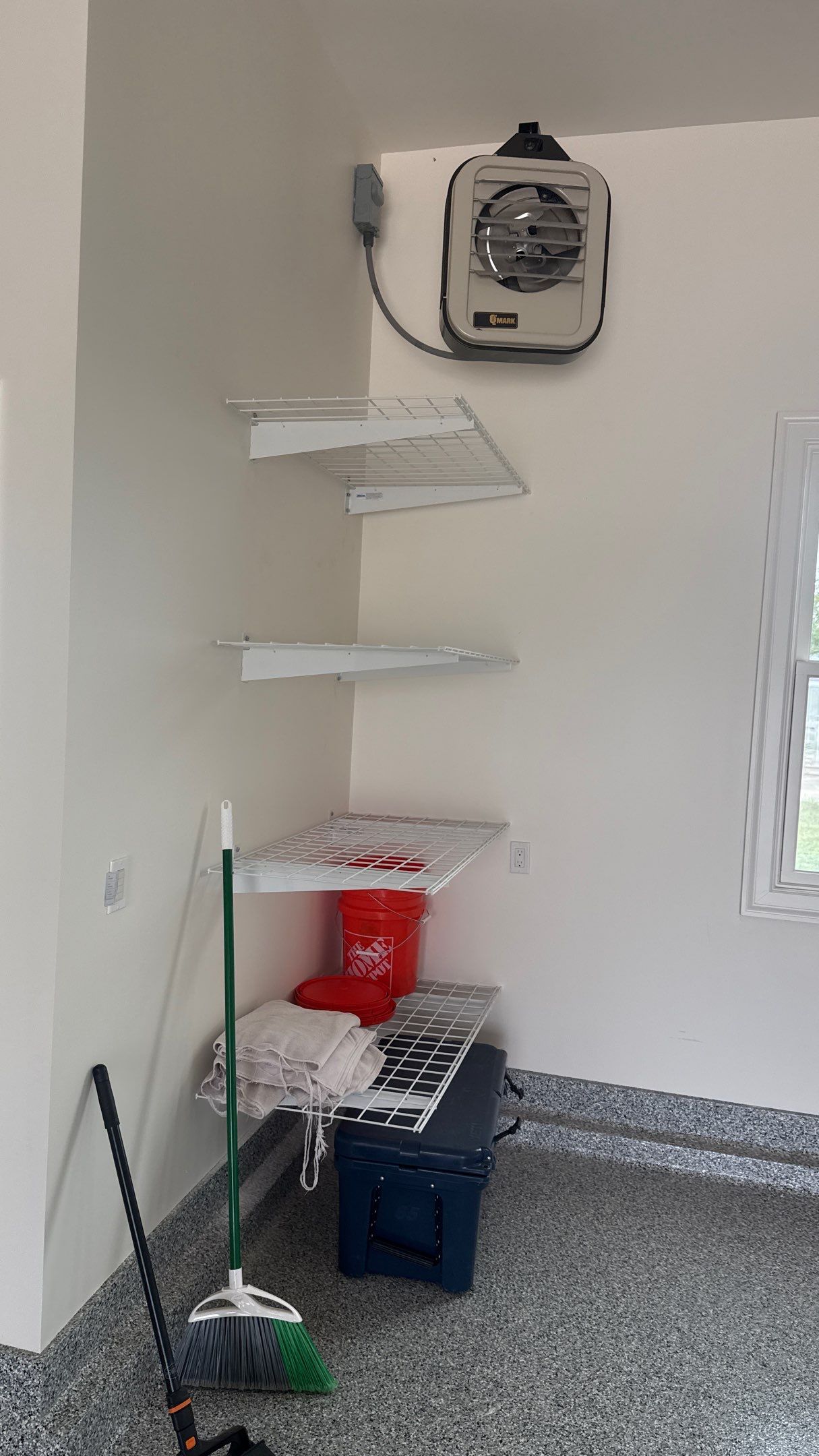 Mark Added Storage Plus A Motorized Lift by Banner Garage