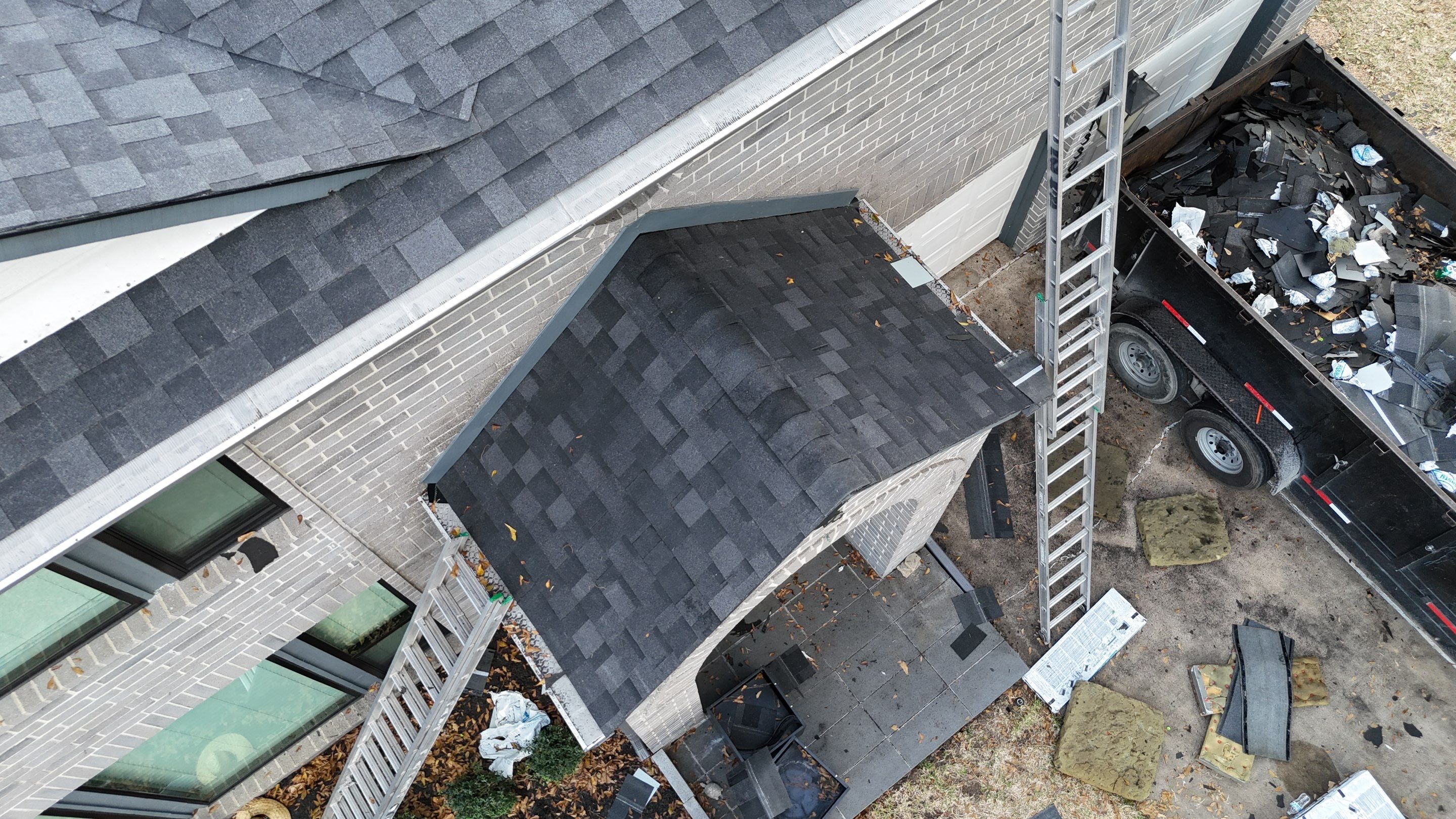 Roof Replacement completed in the Cypress Area! by Core Four Roofing
